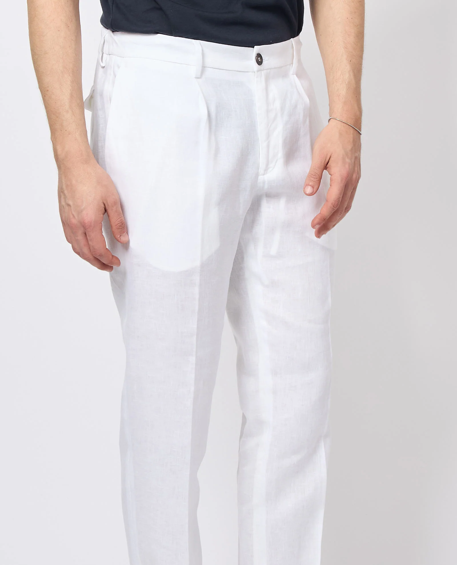 MICHAEL COAL Pantalone Uomo Mc-denny MCDEN3783S25 282 Bianco - Image 5