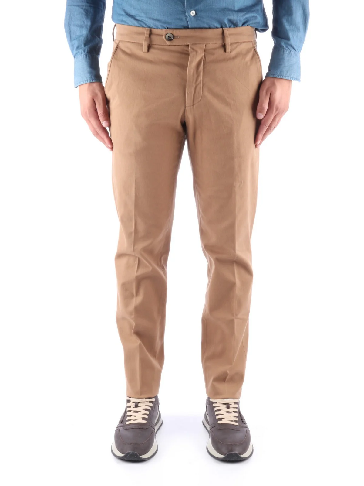 MICHAEL COAL Pantalone Uomo MCBRA3862F22L 040 Marrone - Image 2