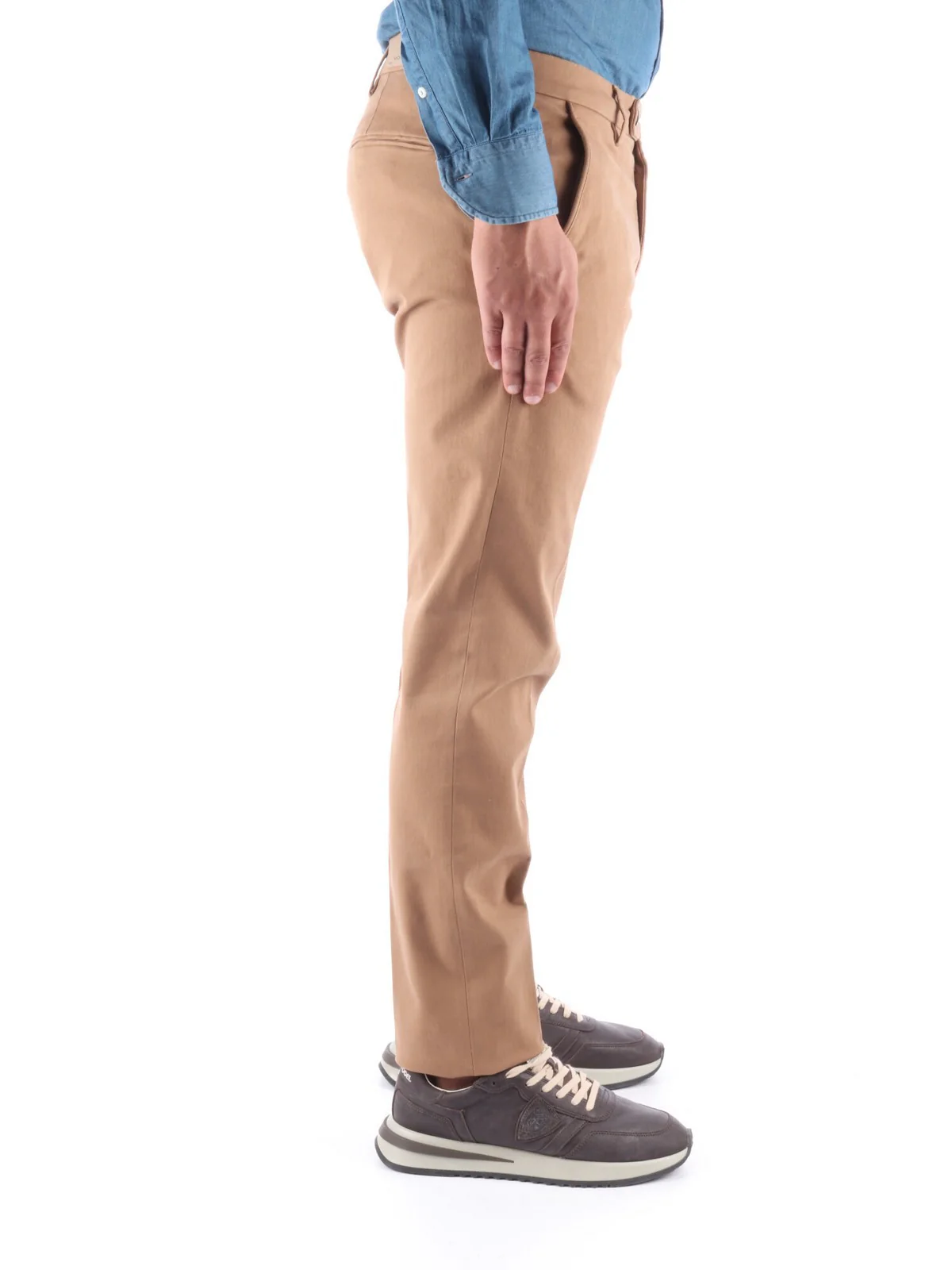 MICHAEL COAL Pantalone Uomo MCBRA3862F22L 040 Marrone - Image 3