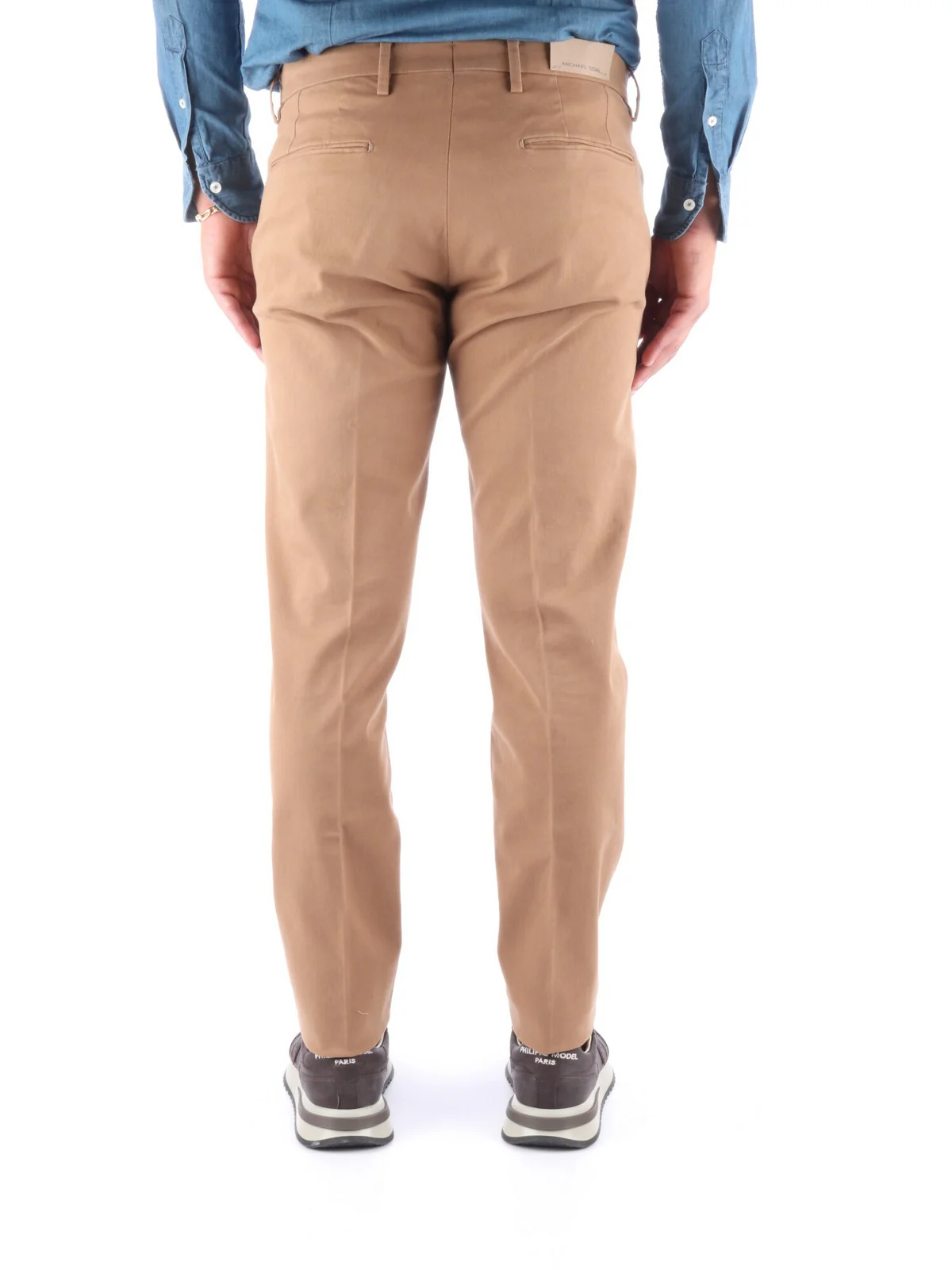 MICHAEL COAL Pantalone Uomo MCBRA3862F22L 040 Marrone - Image 4