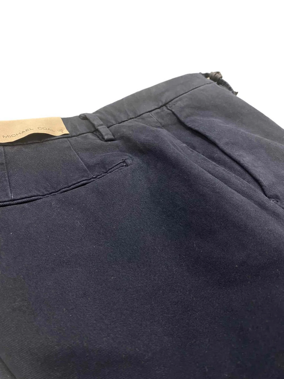 MICHAEL COAL Pantalone Uomo MCBRAPLA2505F23C 001 Blu - Image 3