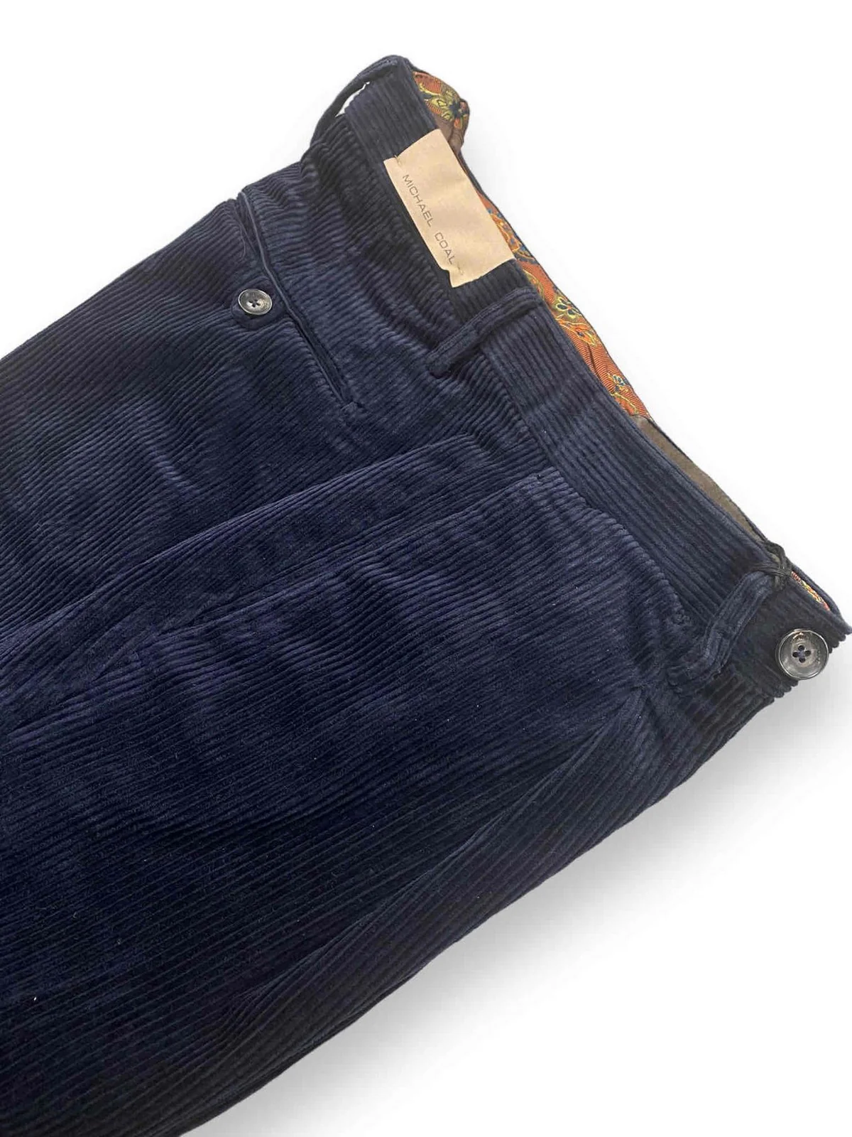 MICHAEL COAL Pantalone Uomo MCFRK3588F23C 001 Blu - Image 2