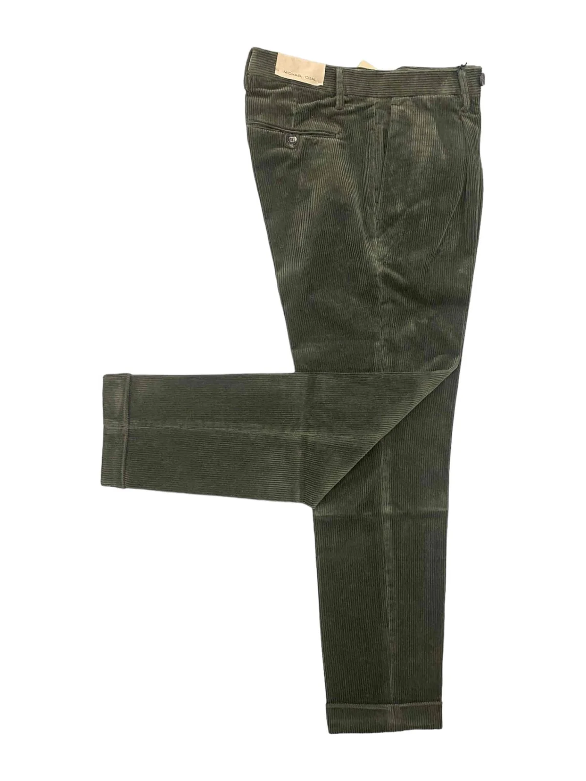 MICHAEL COAL Pantalone Uomo MCFRK3588F23C 007 Verde