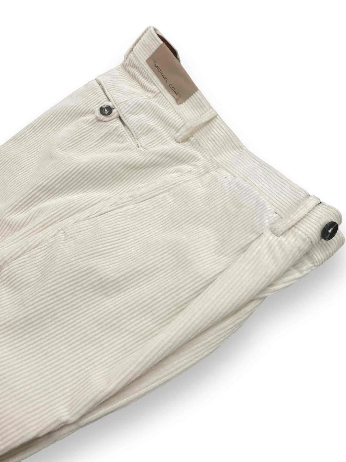 MICHAEL COAL Pantalone Uomo  MCFRK3588F23C 009 Bianco - Image 2