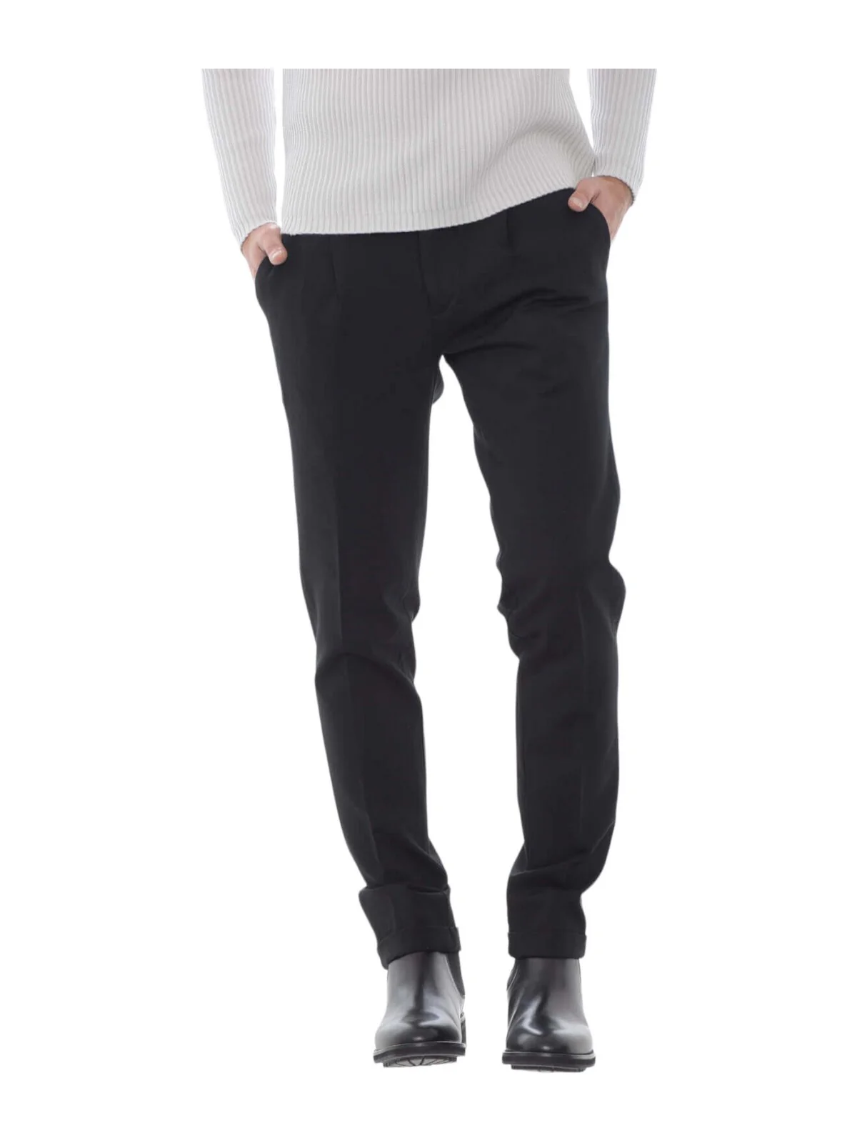 MICHAEL COAL Pantalone Uomo MCJOH3299F22 019 Nero