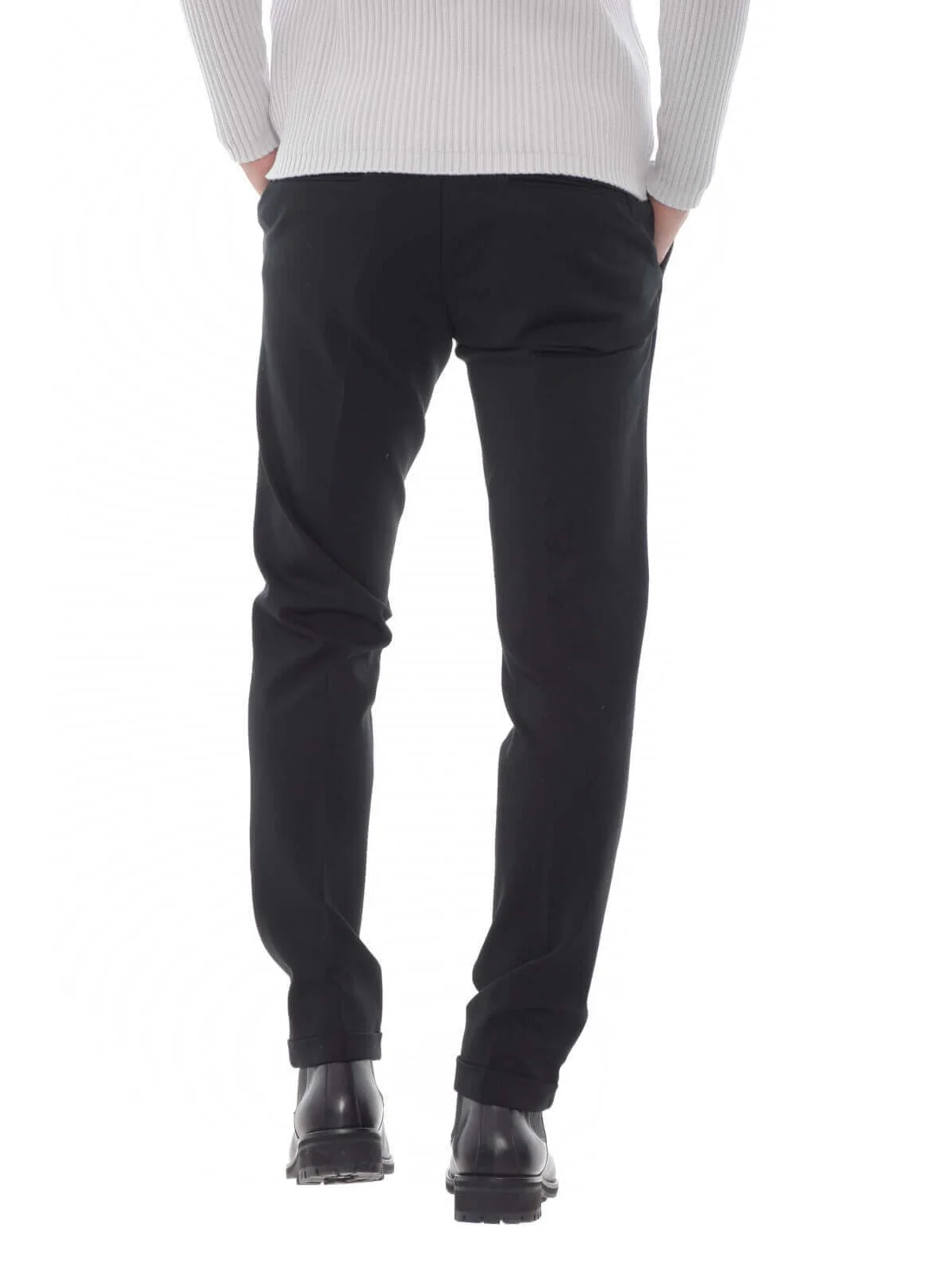 MICHAEL COAL Pantalone Uomo MCJOH3299F22 019 Nero - Image 2