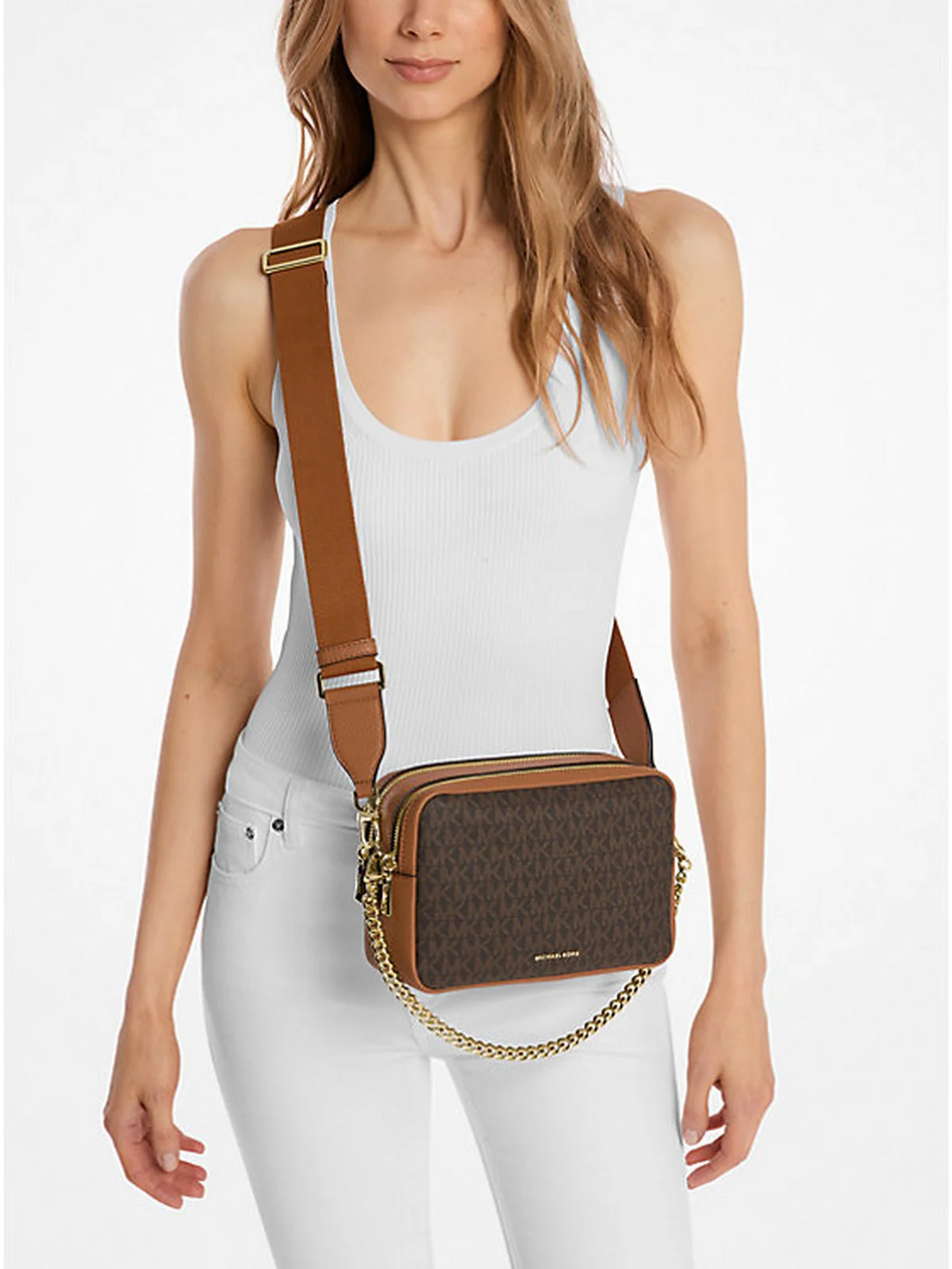 MICHAEL KORS Borsa Donna BRYANT 32S5GYTC5B 252 BRN/ACORN - Image 3