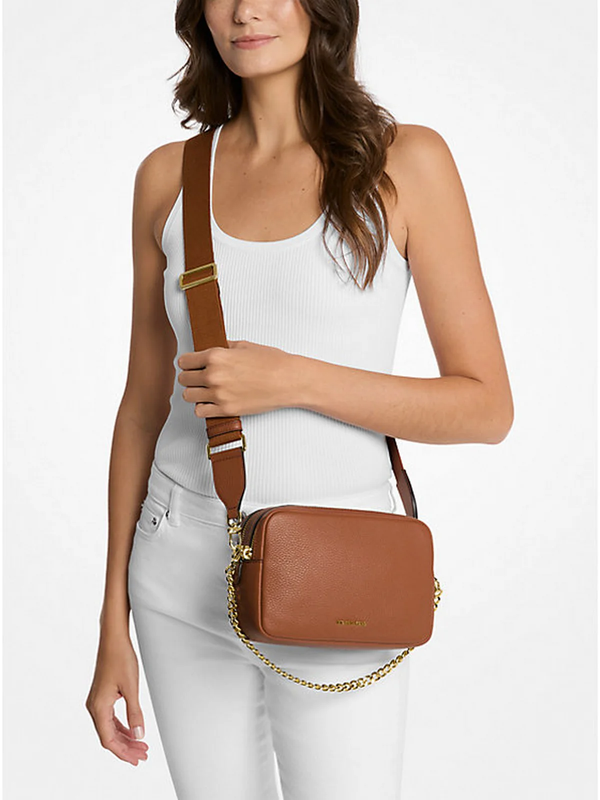 MICHAEL KORS Borsa Donna BRYANT 32S5GYTC5L 230 LUGGAGE - Image 3
