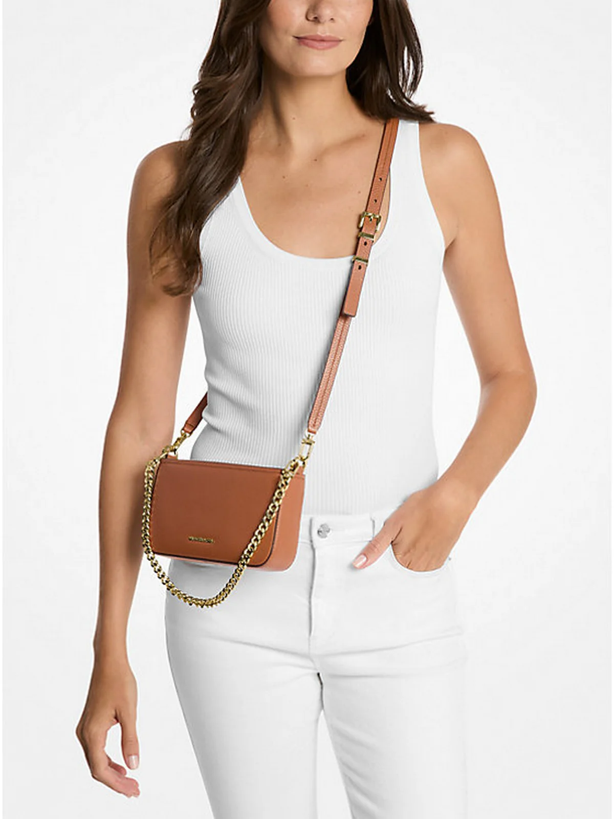 MICHAEL KORS Borsa Donna BRYANT 32S5GYTU1L 230 LUGGAGE - Image 2