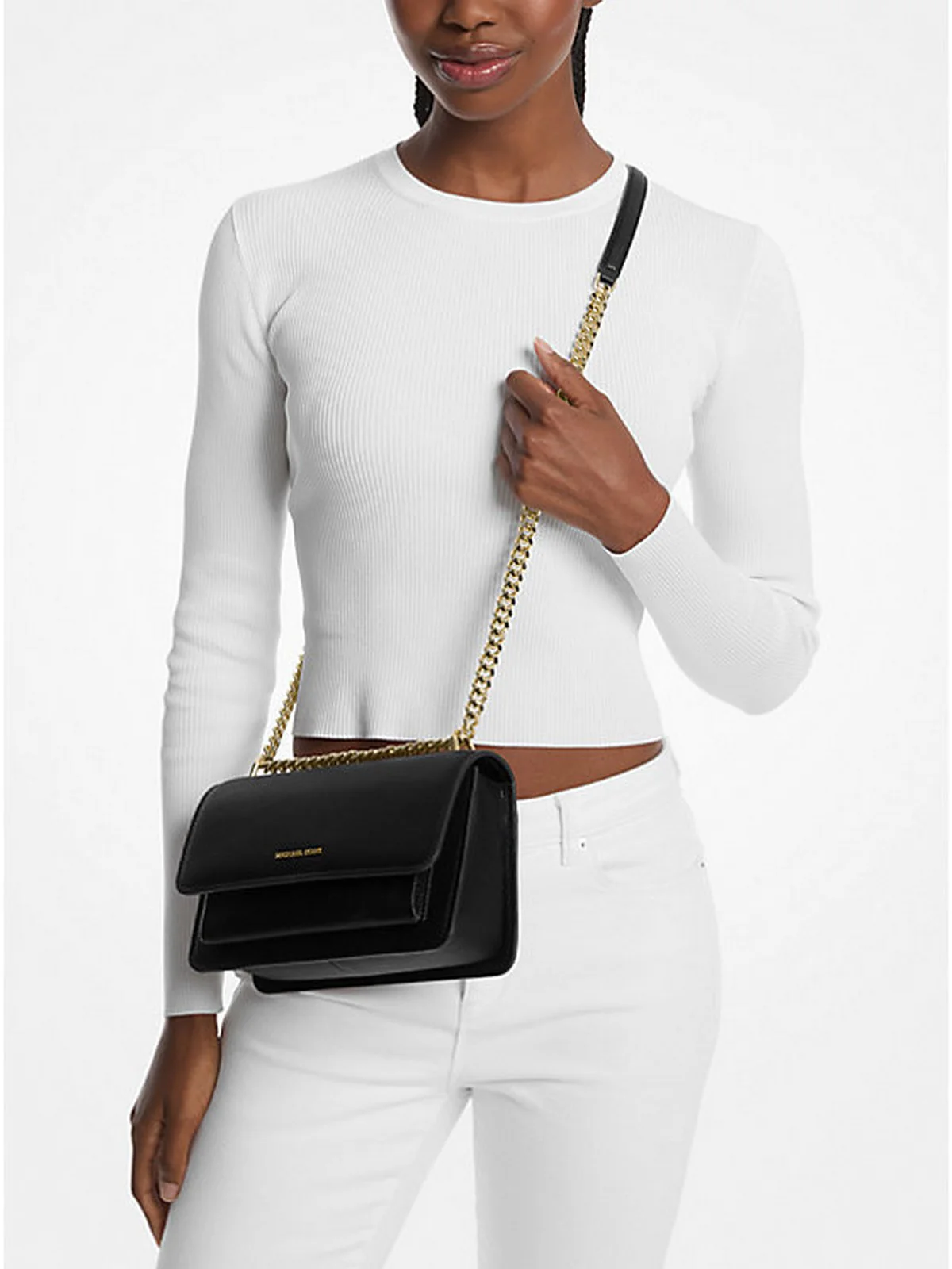 MICHAEL KORS Borsa Donna Claire 30T4GC7L3T 001 BLACK - Image 2