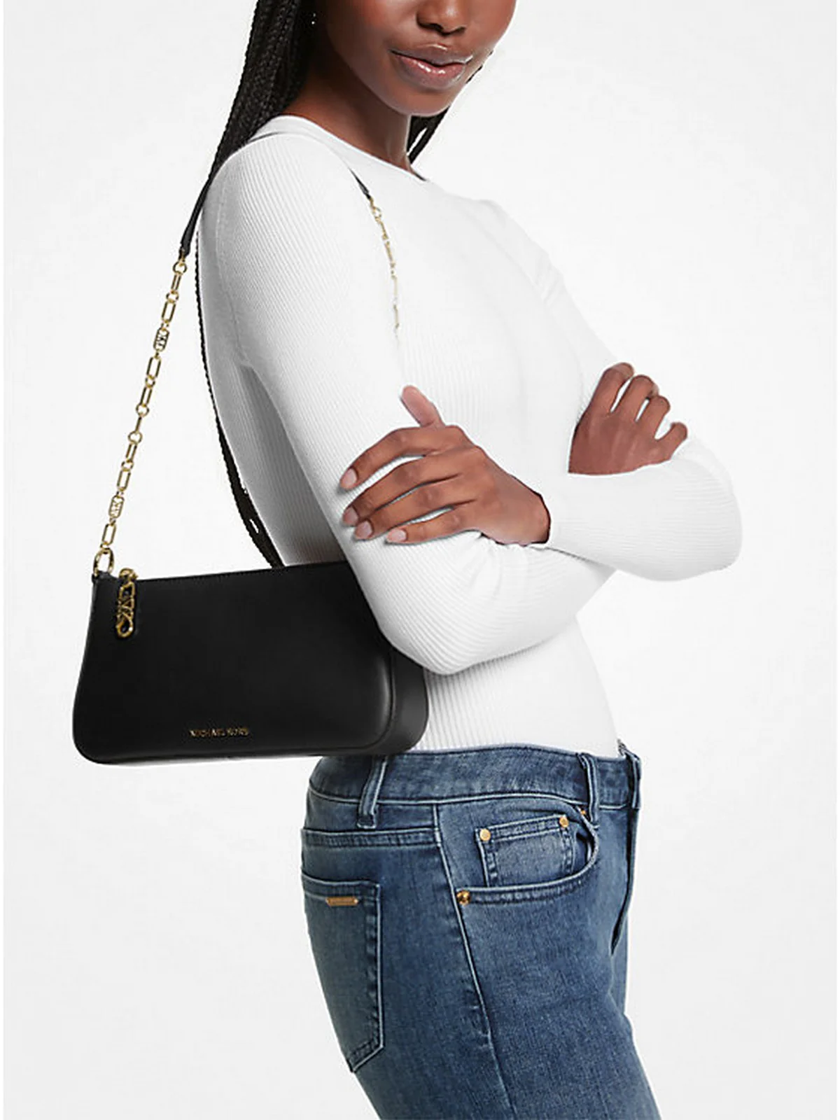 MICHAEL KORS Borsa Donna Empire 32H3G8EW6L 001 BLACK - Image 2