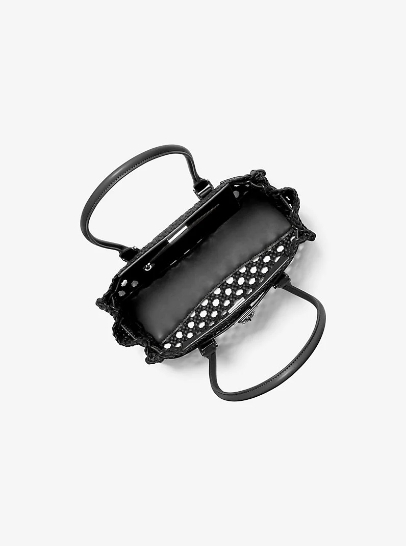 MICHAEL KORS Borsa Donna HAMILTON MODERNE 30S6SNXT0U 001 BLACK - Image 3