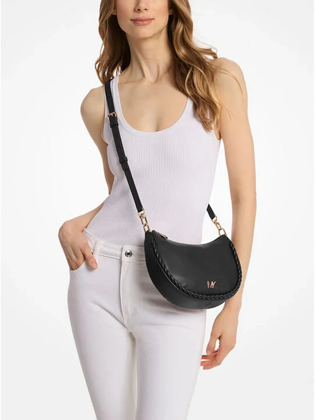 MICHAEL KORS Borsa Donna Kayla 32T5G8QU1L 001 BLACK - Image 6
