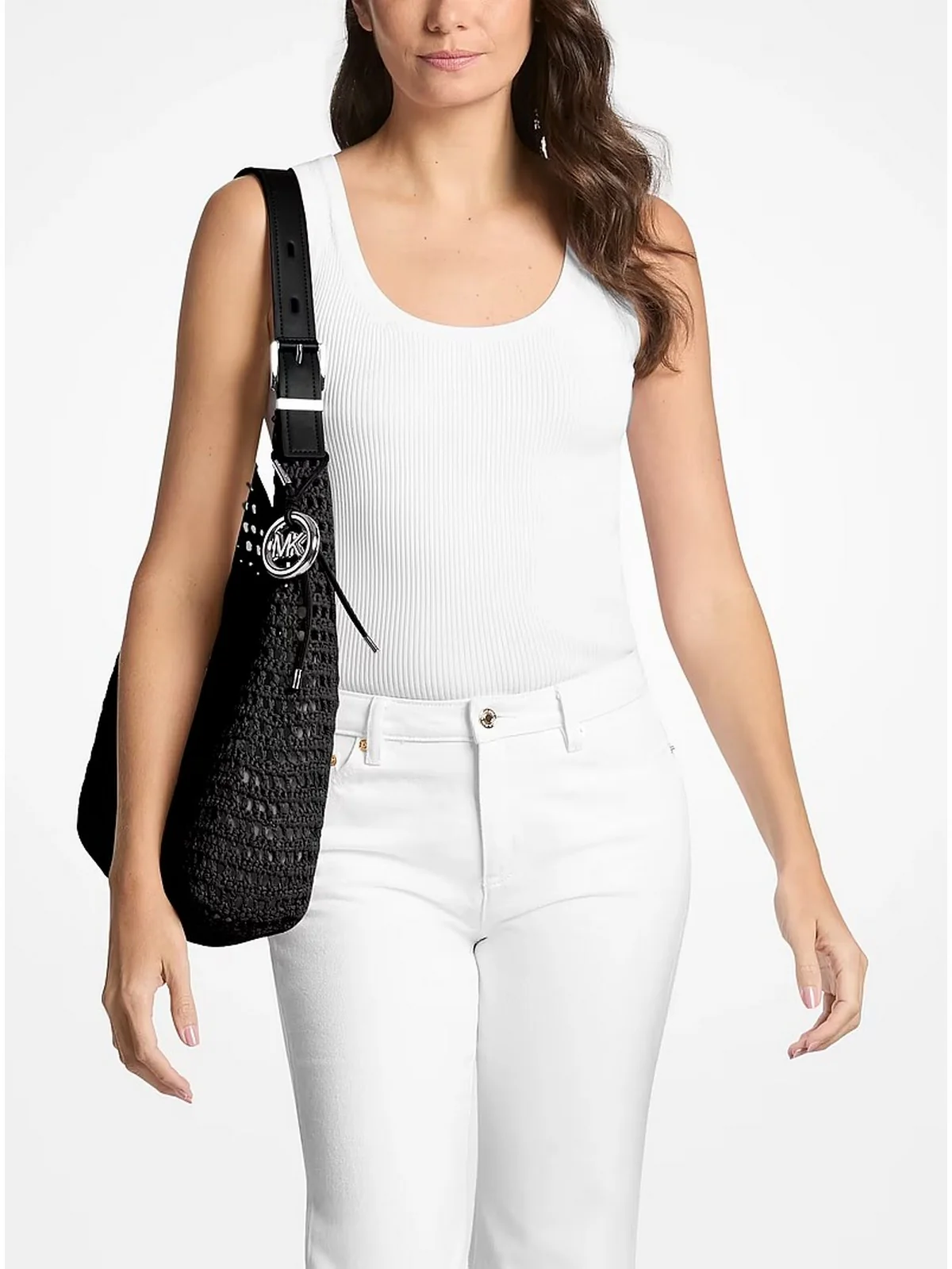 MICHAEL KORS Borsa Donna NOLITA 30S6SY5H1W 003 BLACK/BLACK - Image 3