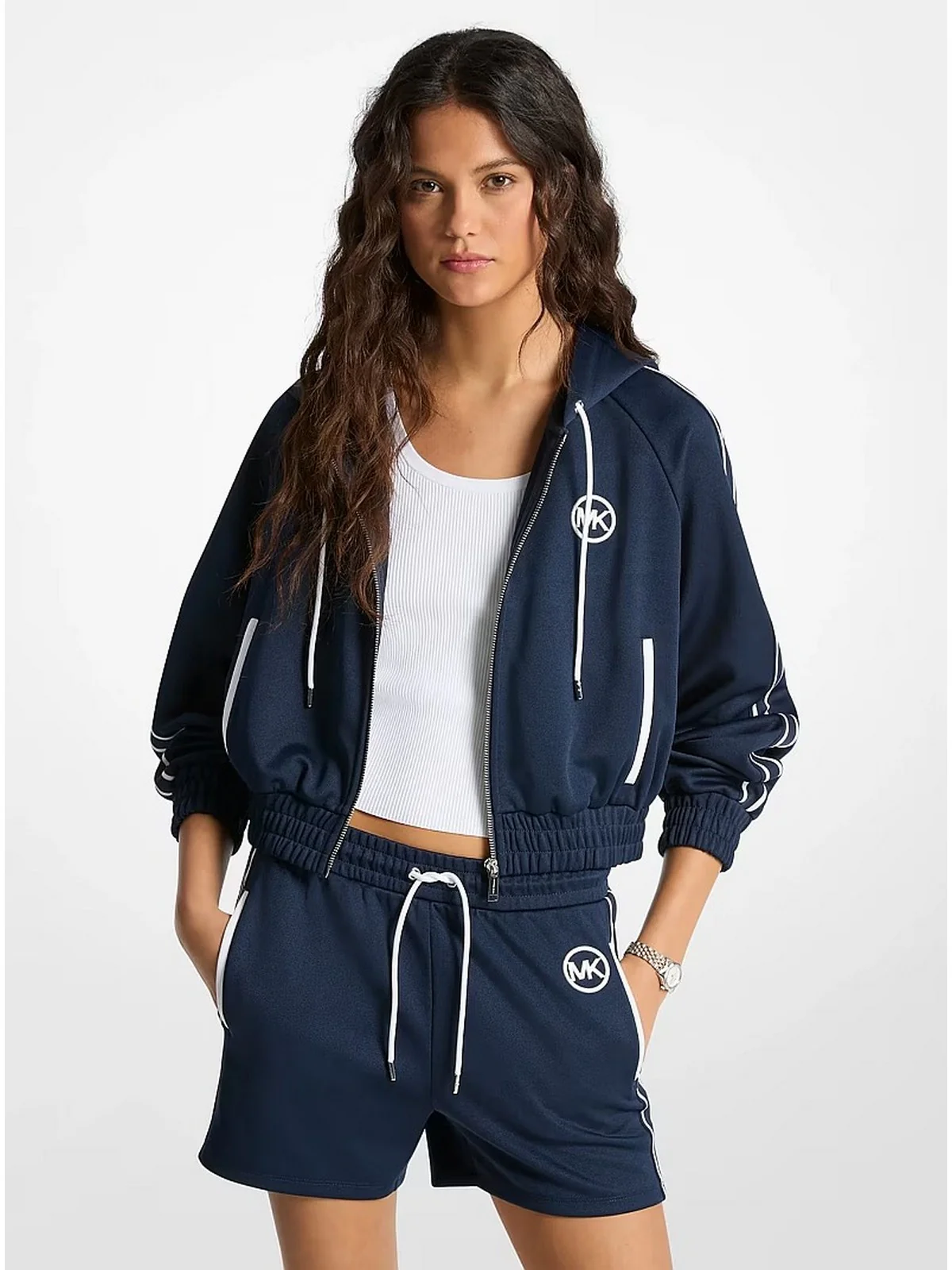 MICHAEL KORS Felpa Donna MR651X2K8N 409 MIDNIGHTBLUE - Image 2