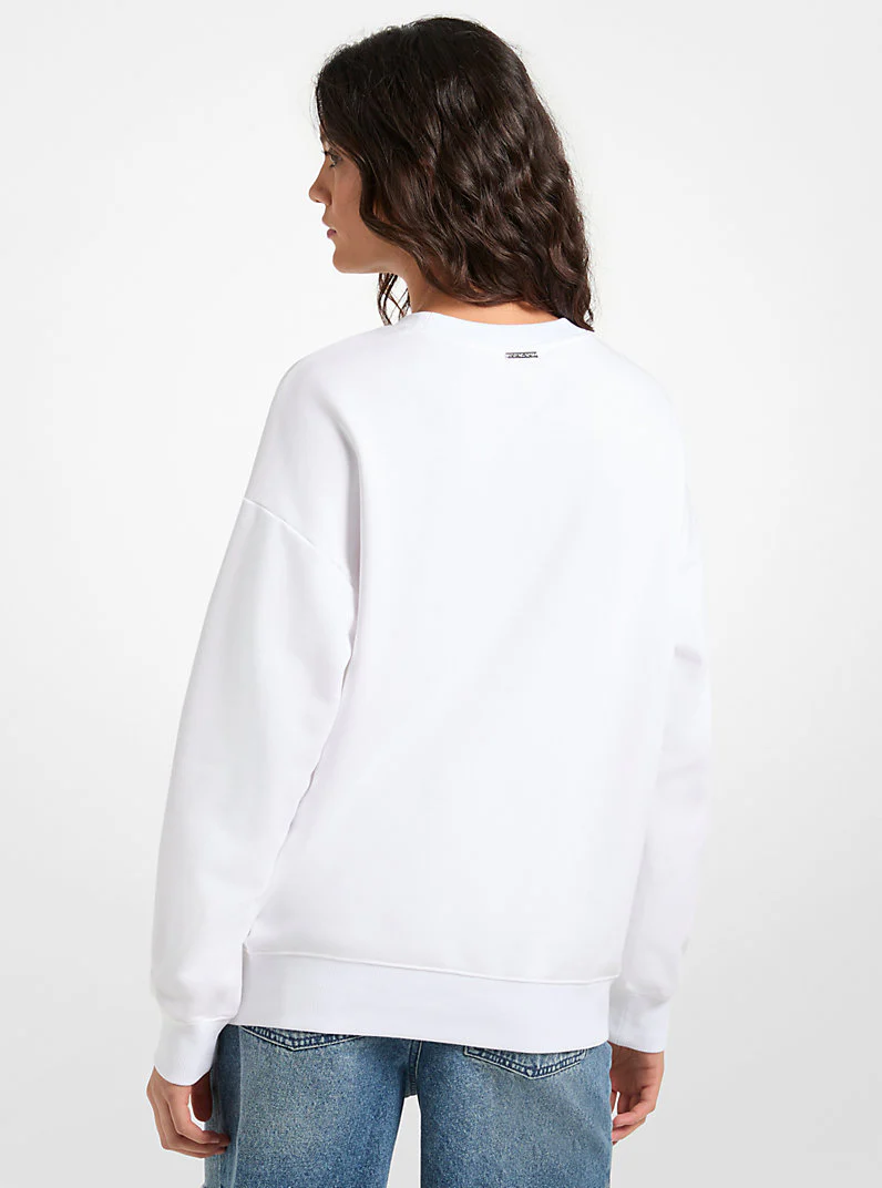 MICHAEL KORS Felpa Donna MR651Z64MY 100 WHITE - Image 2