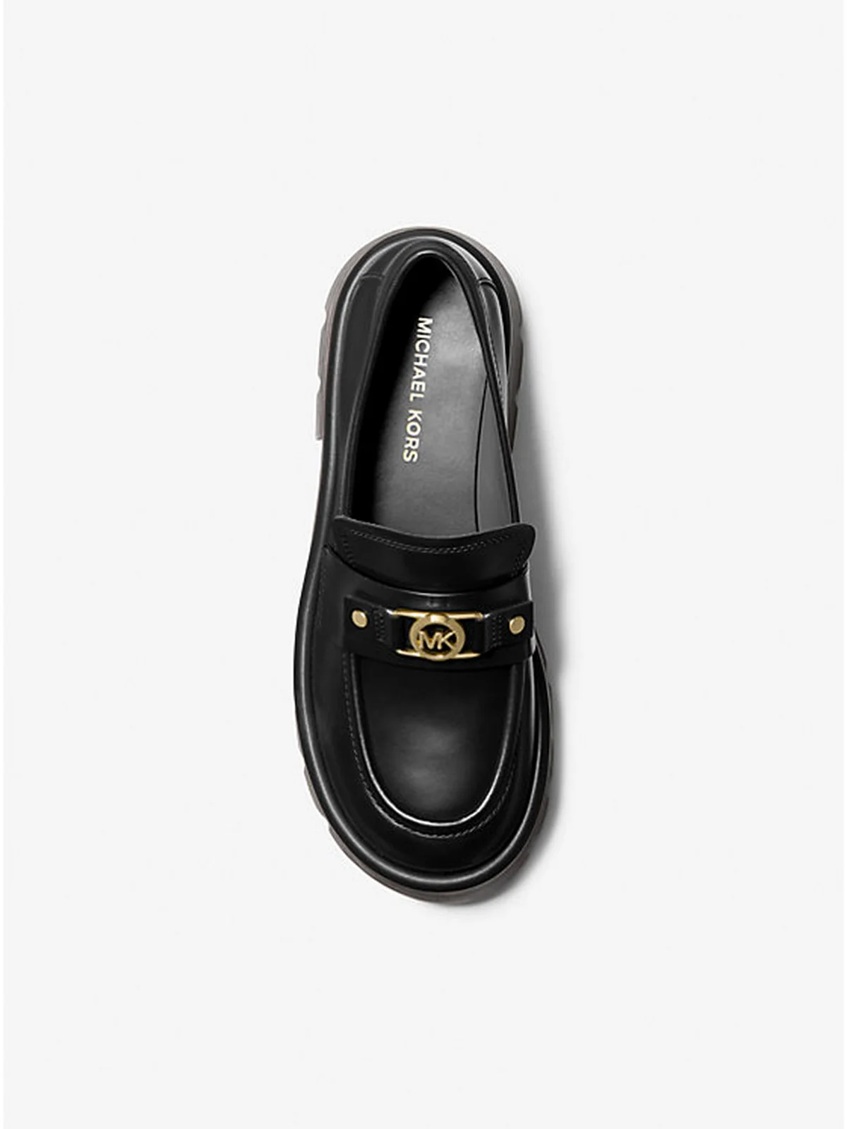 MICHAEL KORS Mocassino Donna MANDY LOAFER 40T5MAFP1L 001 BLACK - Image 2