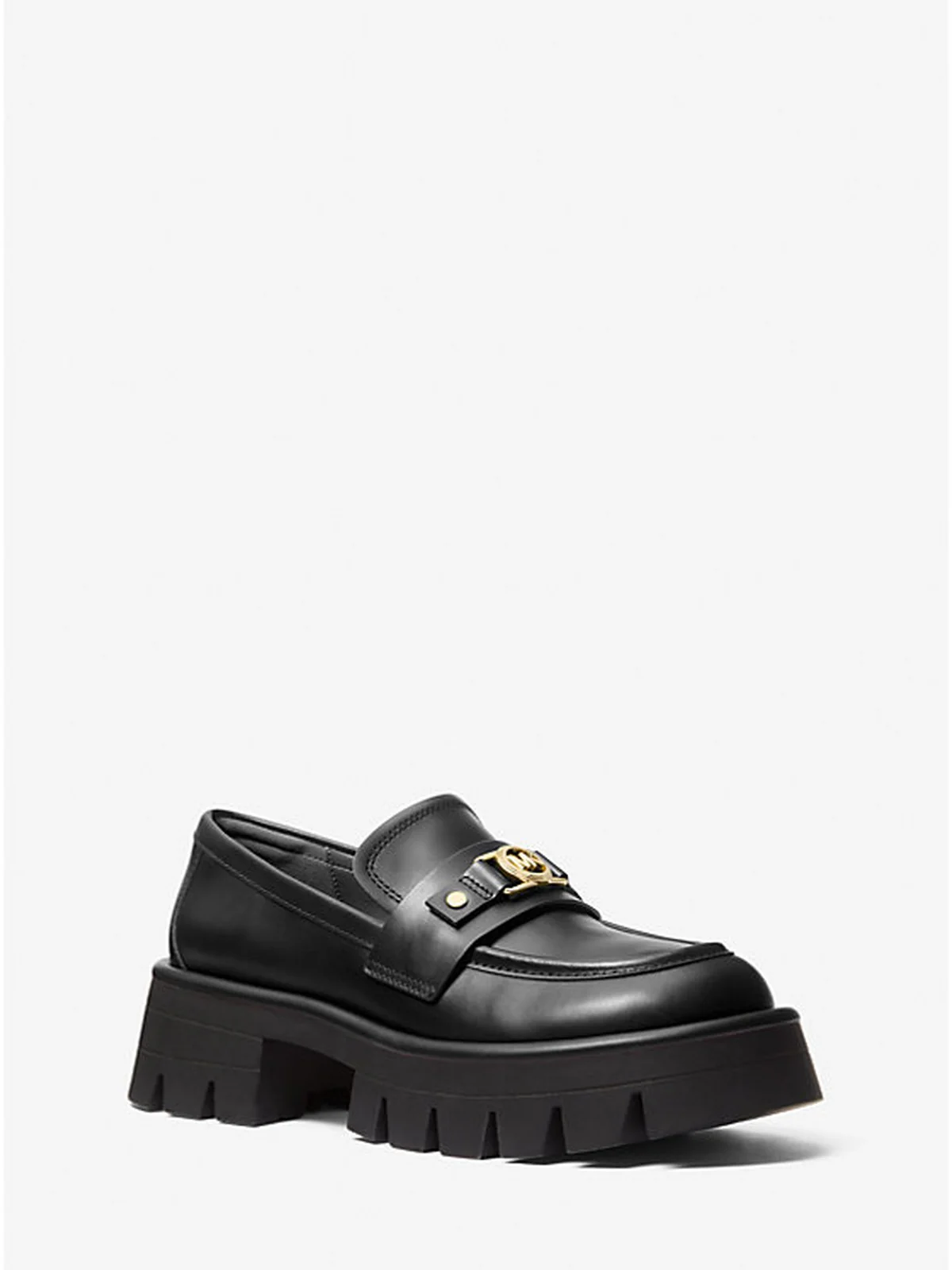MICHAEL KORS Mocassino Donna MANDY LOAFER 40T5MAFP1L 001 BLACK - Image 4