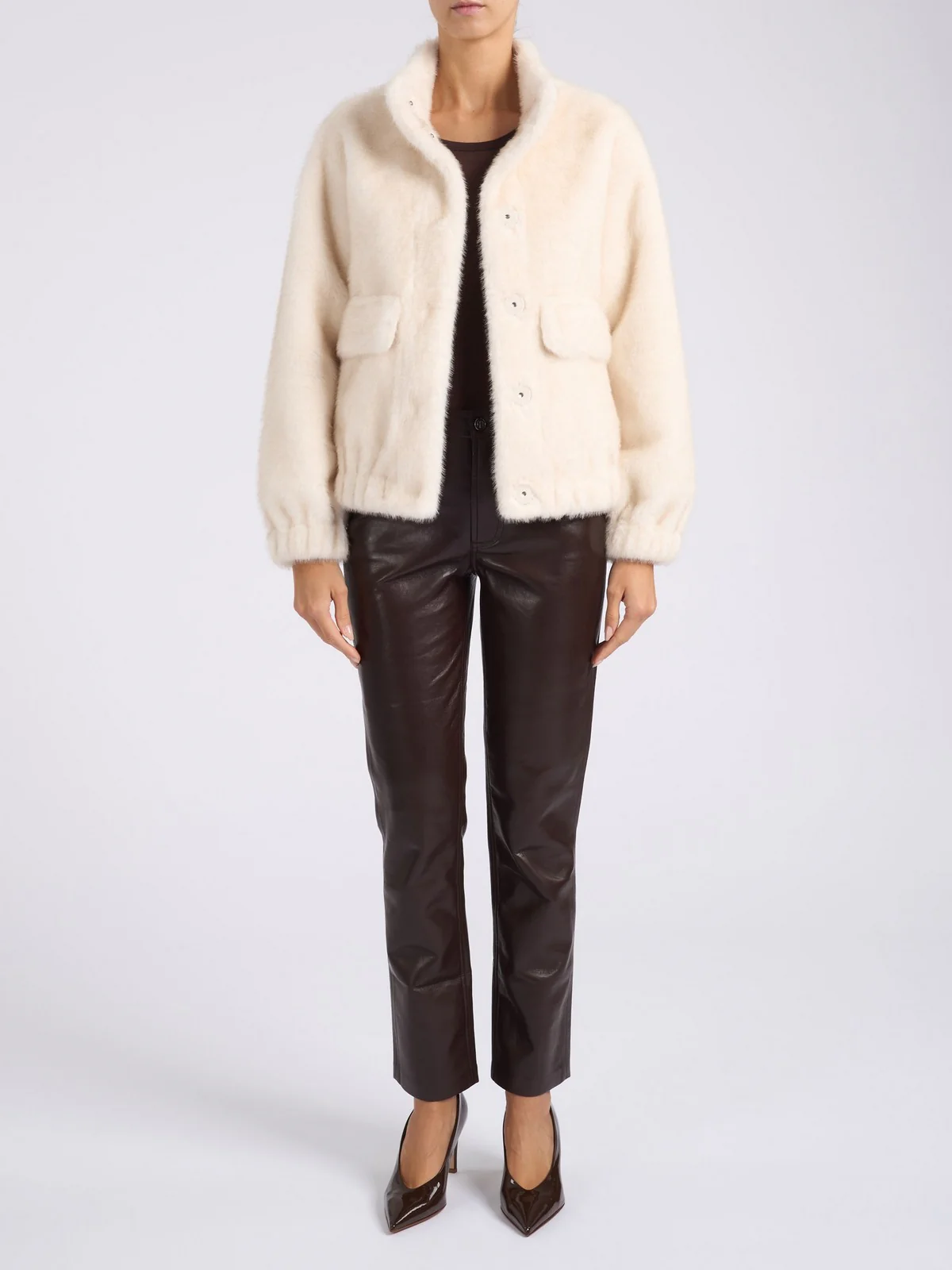 MICHAEL KORS Pelliccia Donna  77A1469M52 277 BONE - Image 2