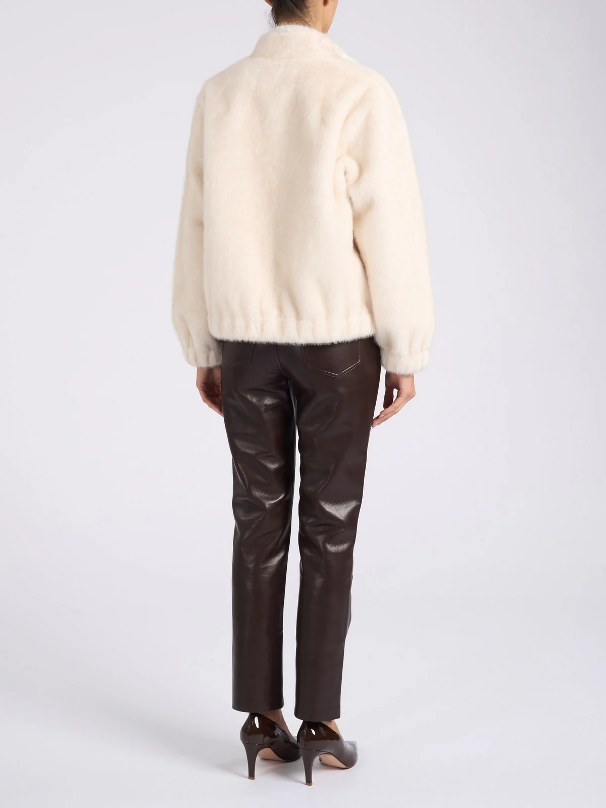 MICHAEL KORS Pelliccia Donna  77A1469M52 277 BONE - Image 3