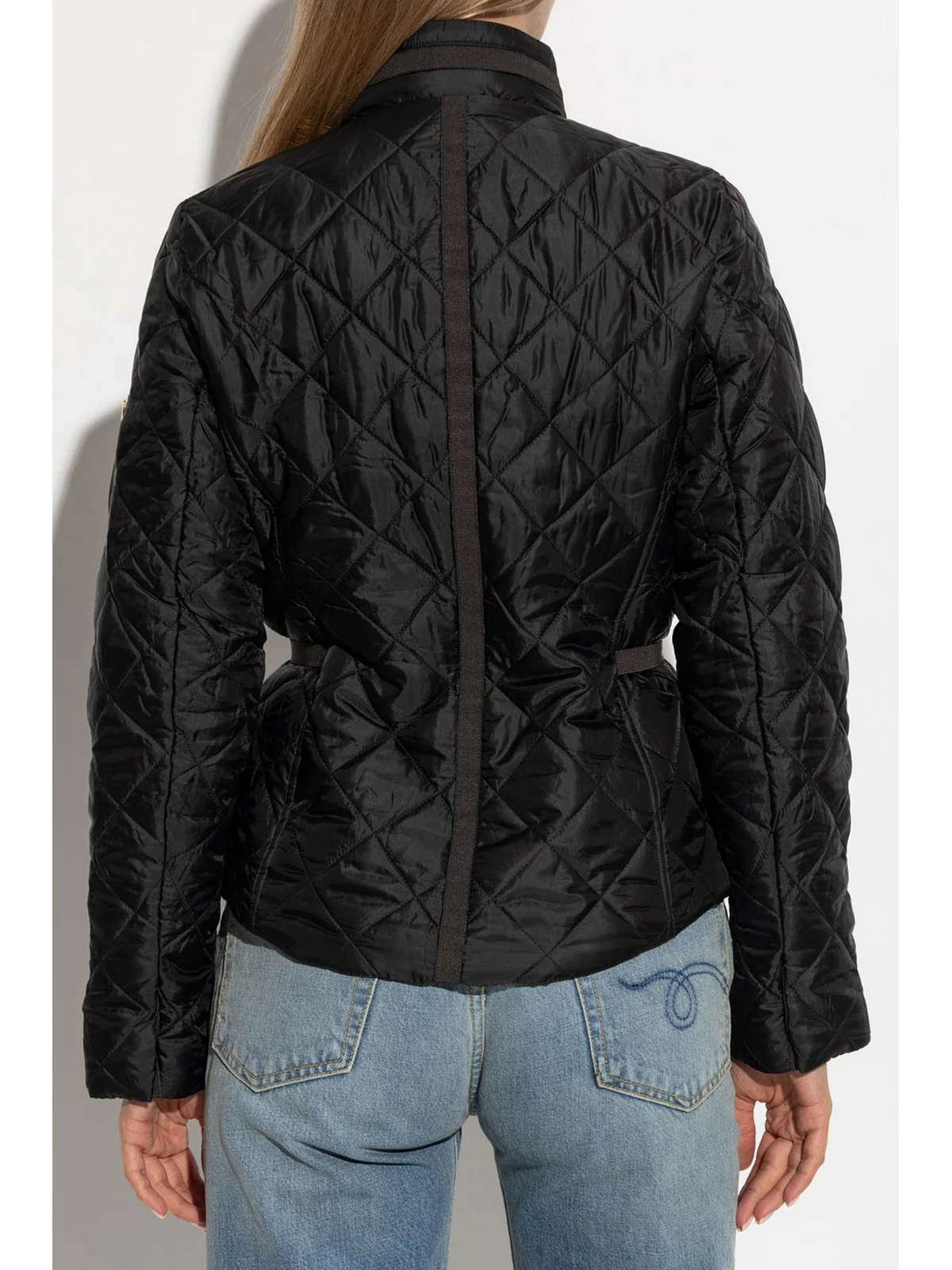 MICHAEL KORS Piumino Donna ECO BELTED PUFFR MT520IB3SB 001 BLACK - Image 3