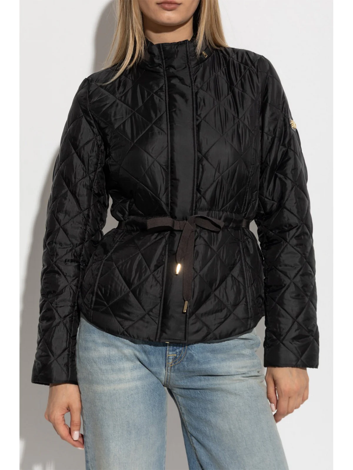 MICHAEL KORS Piumino Donna ECO BELTED PUFFR MT520IB3SB 001 BLACK - Image 4