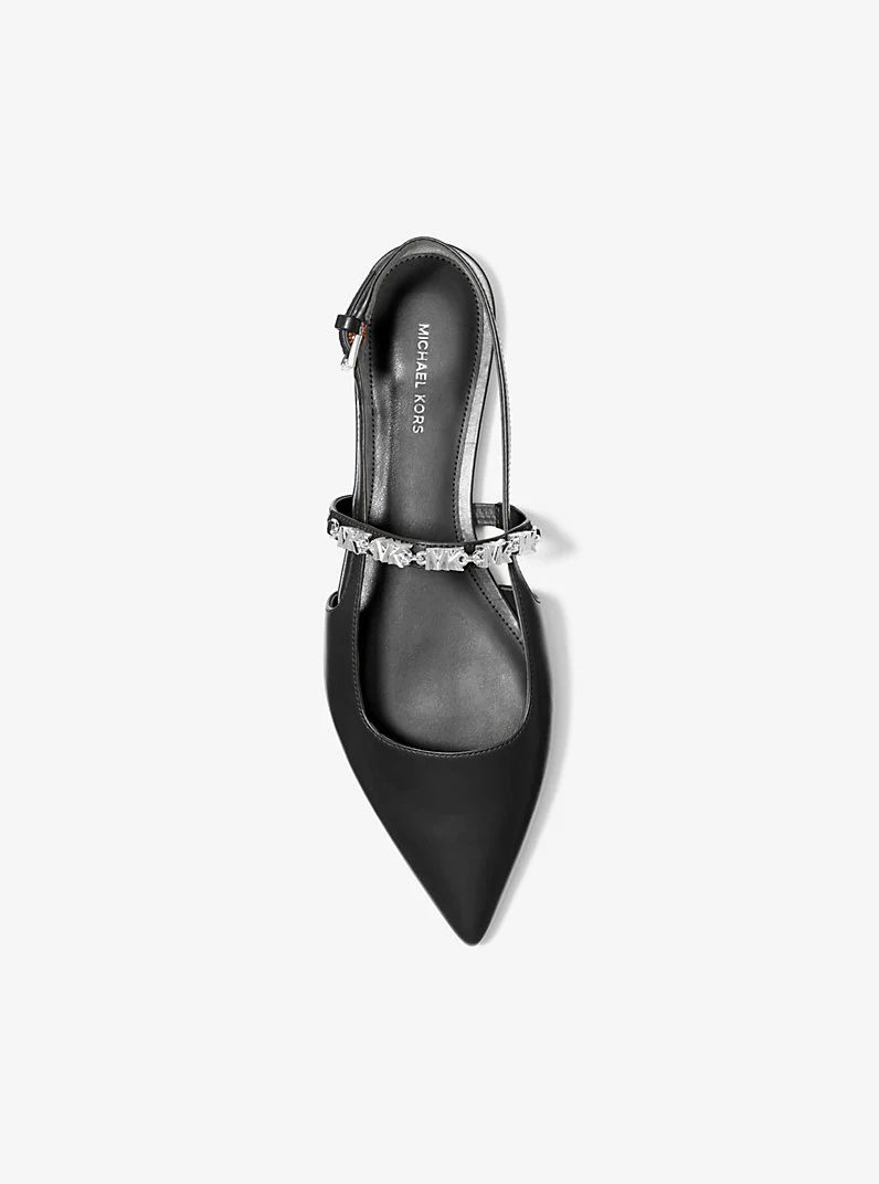 MICHAEL KORS Sandalo Donna DINA FLEX SLING FLAT 40R6DIFP2L 001 BLACK - Image 2