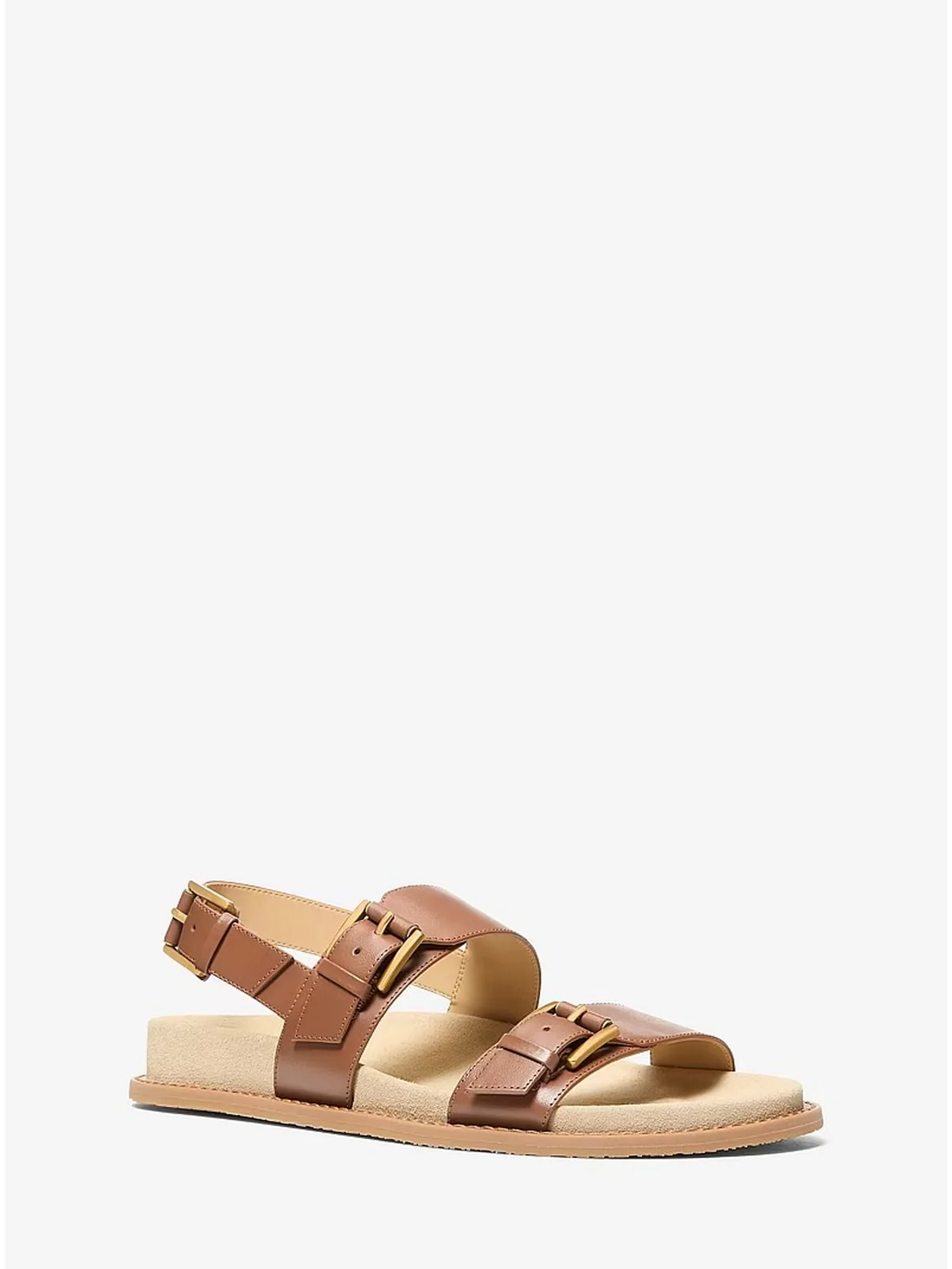 MICHAEL KORS Sandalo Donna NIA FLAT SANDAL 40S6NIFS1D 230 LUGGAGE - Image 2
