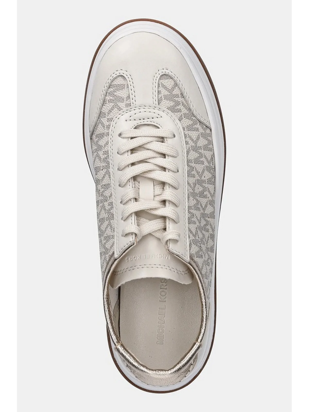 MICHAEL KORS Sneaker Donna HAYES T TOE 43T5HYFS2L 150 VANILLA - Image 5