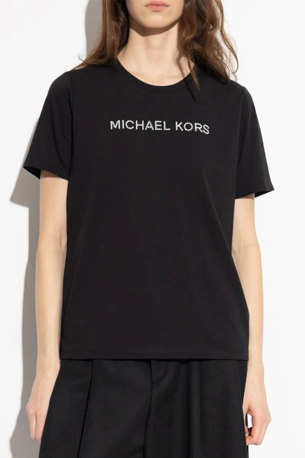 MICHAEL KORS T-shirt Donna  MR651QP97J 001 BLACK - Image 2