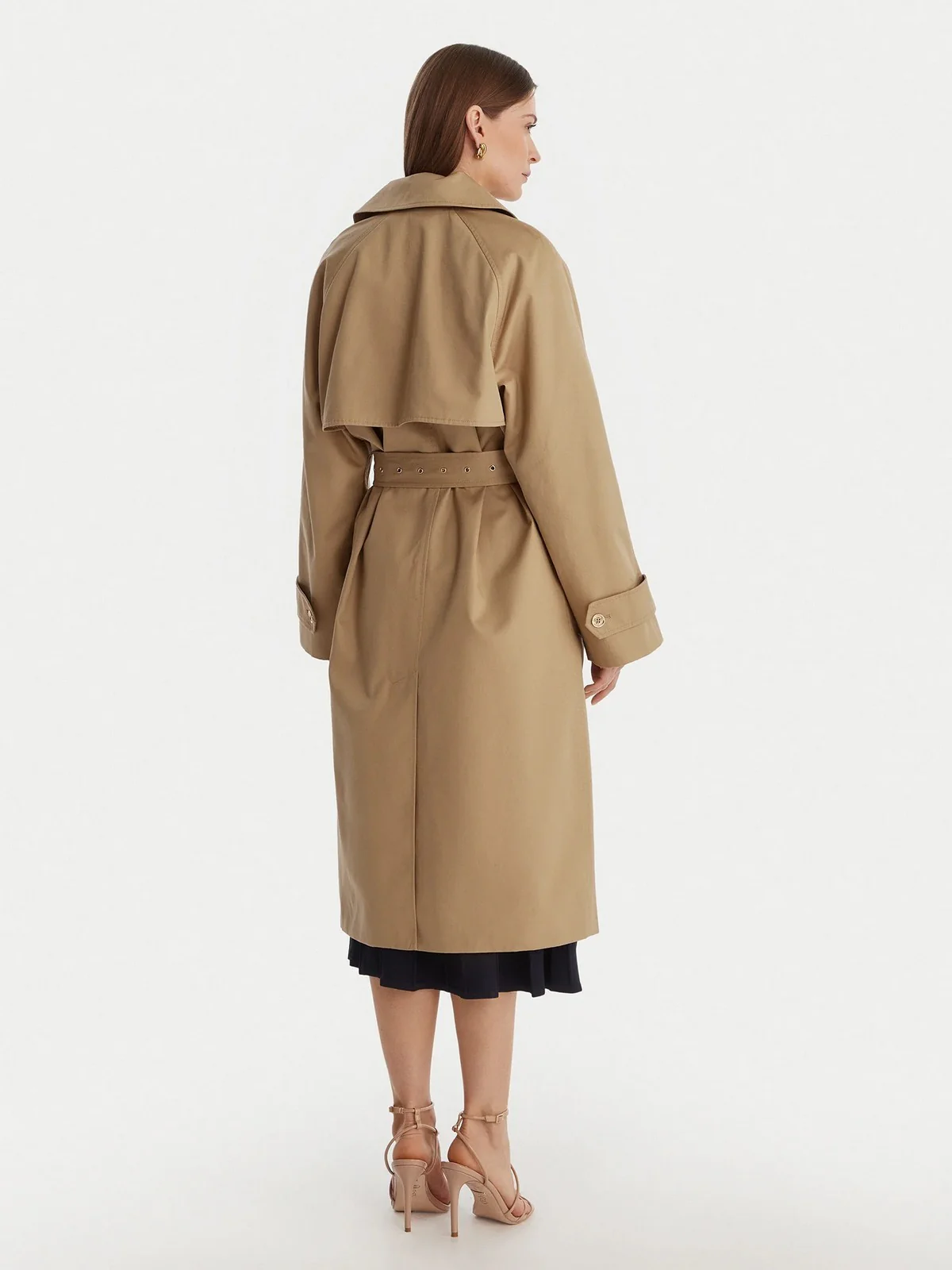 MICHAEL KORS Trench Donna  MR620FLKQH 250 KHAKI - Image 4