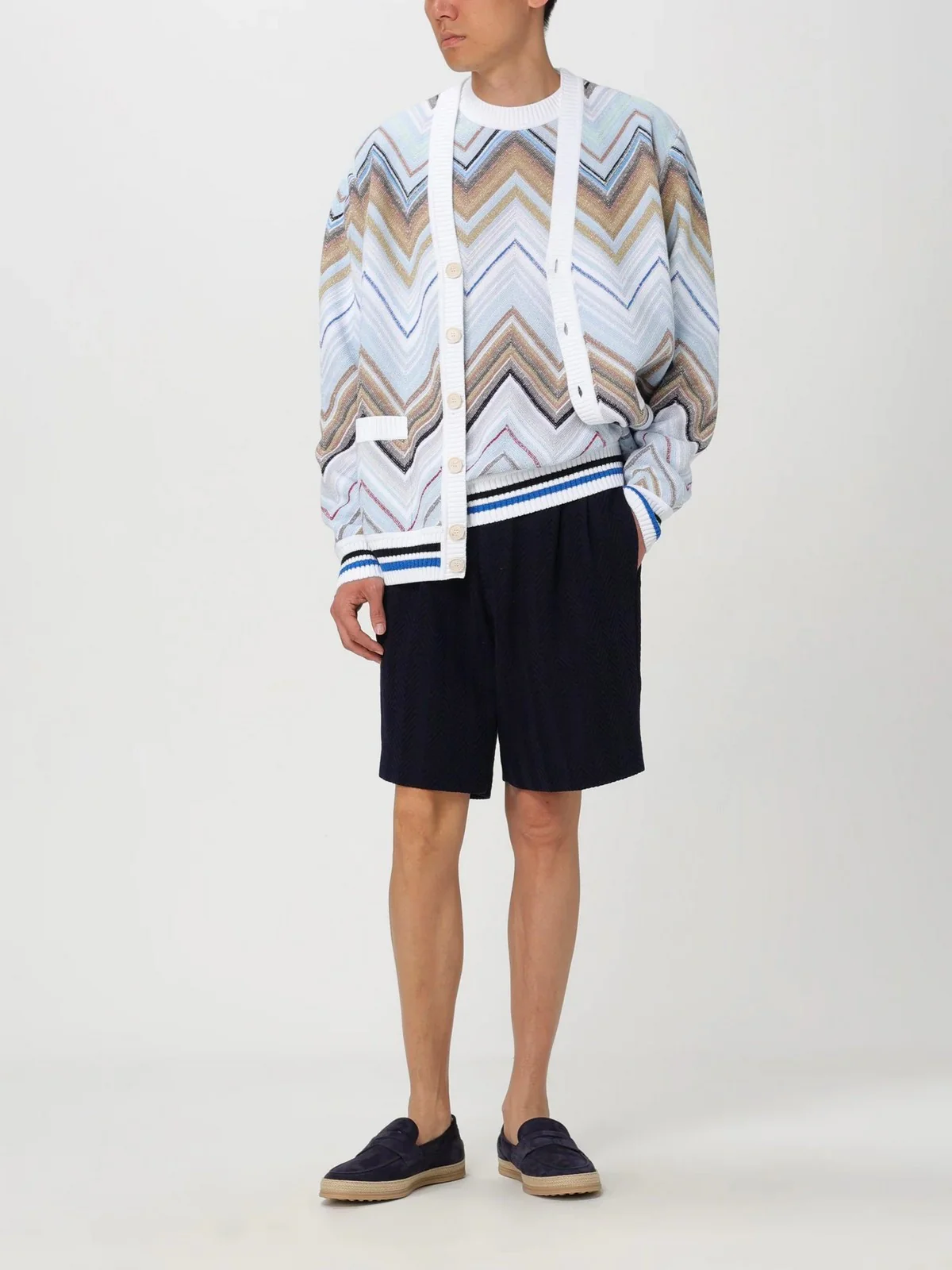 MISSONI Bermuda Uomo  UC25SI00-BR00JC 93810 Blu - Image 3