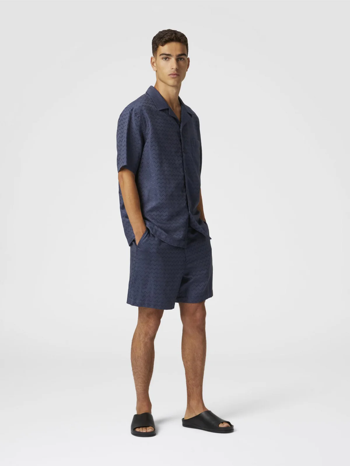 MISSONI Camicia Uomo  US25SJ05-BW00VA 93924 Blu - Image 2