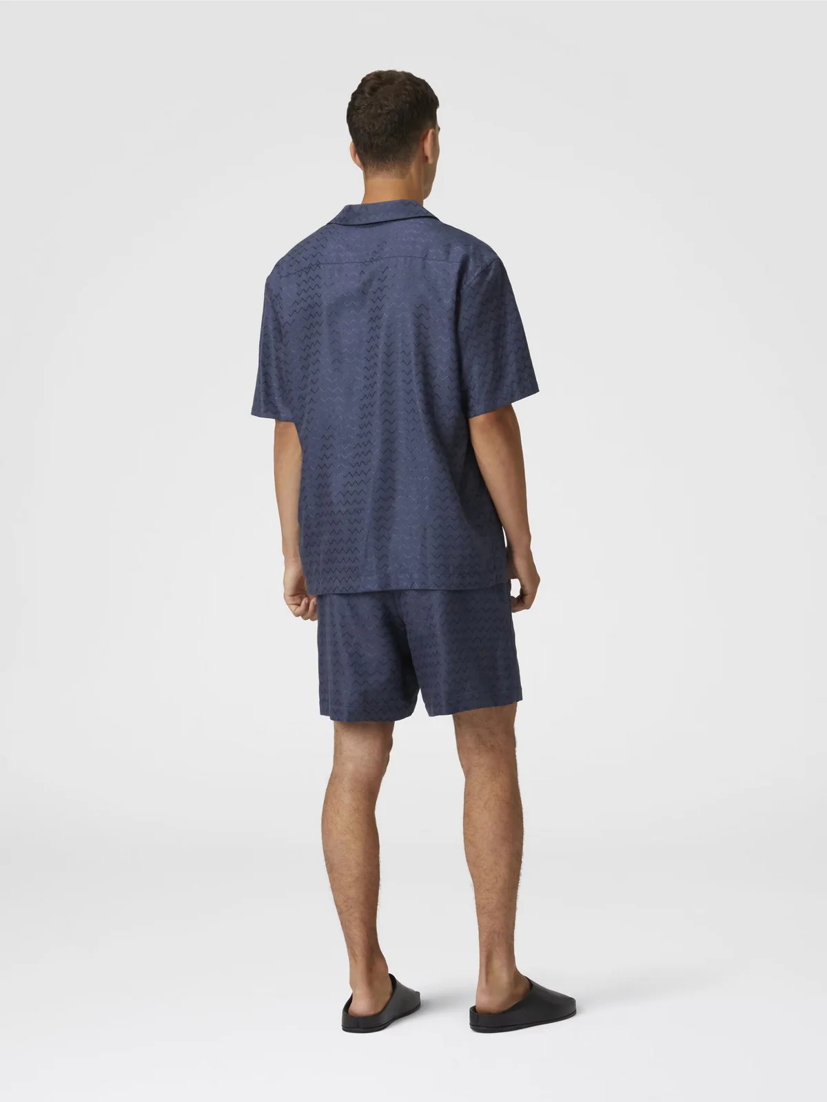 MISSONI Camicia Uomo  US25SJ05-BW00VA 93924 Blu - Image 3