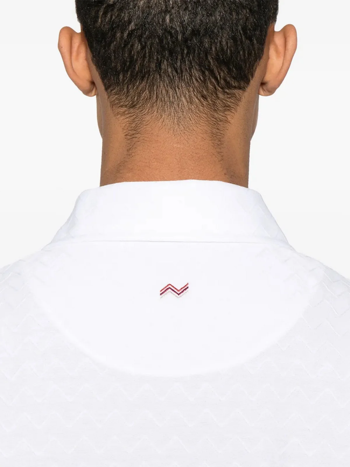 MISSONI Polo Uomo  US25S20A-BJ00LJ S01FR Bianco - Image 4