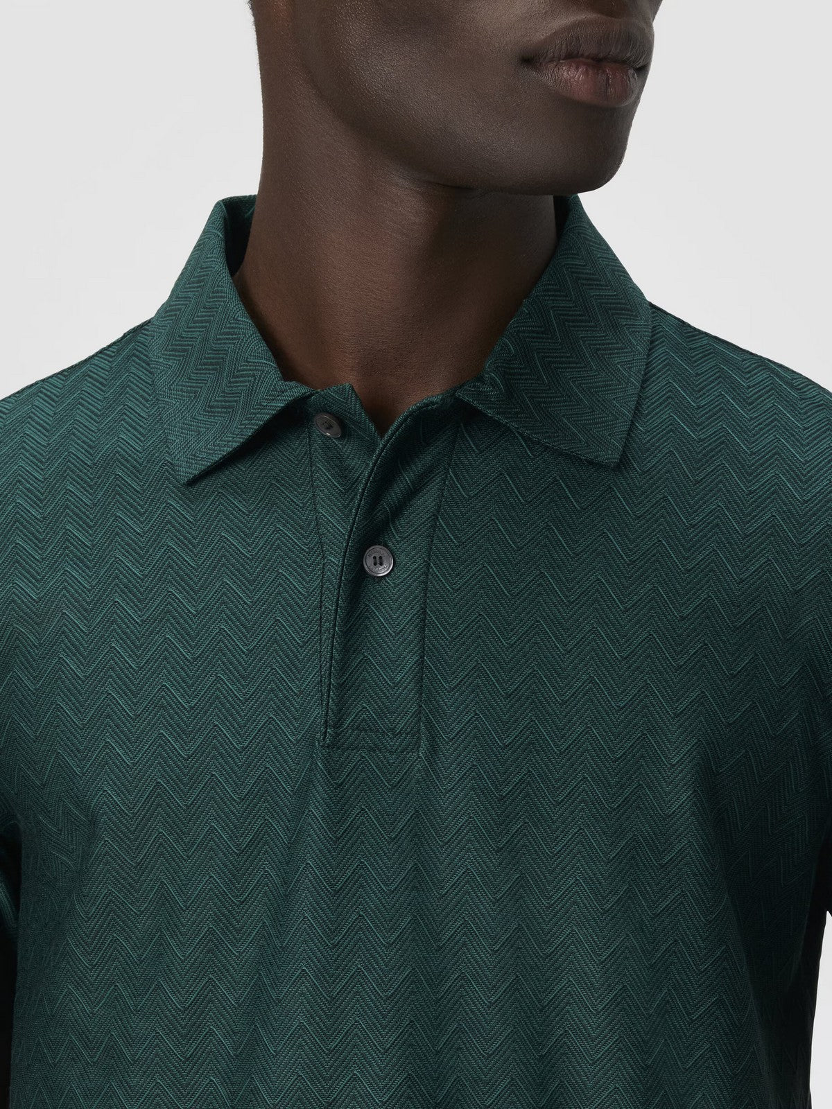 MISSONI Polo Uomo US25S20A-BJ00LJ S6147 Verde - Image 7