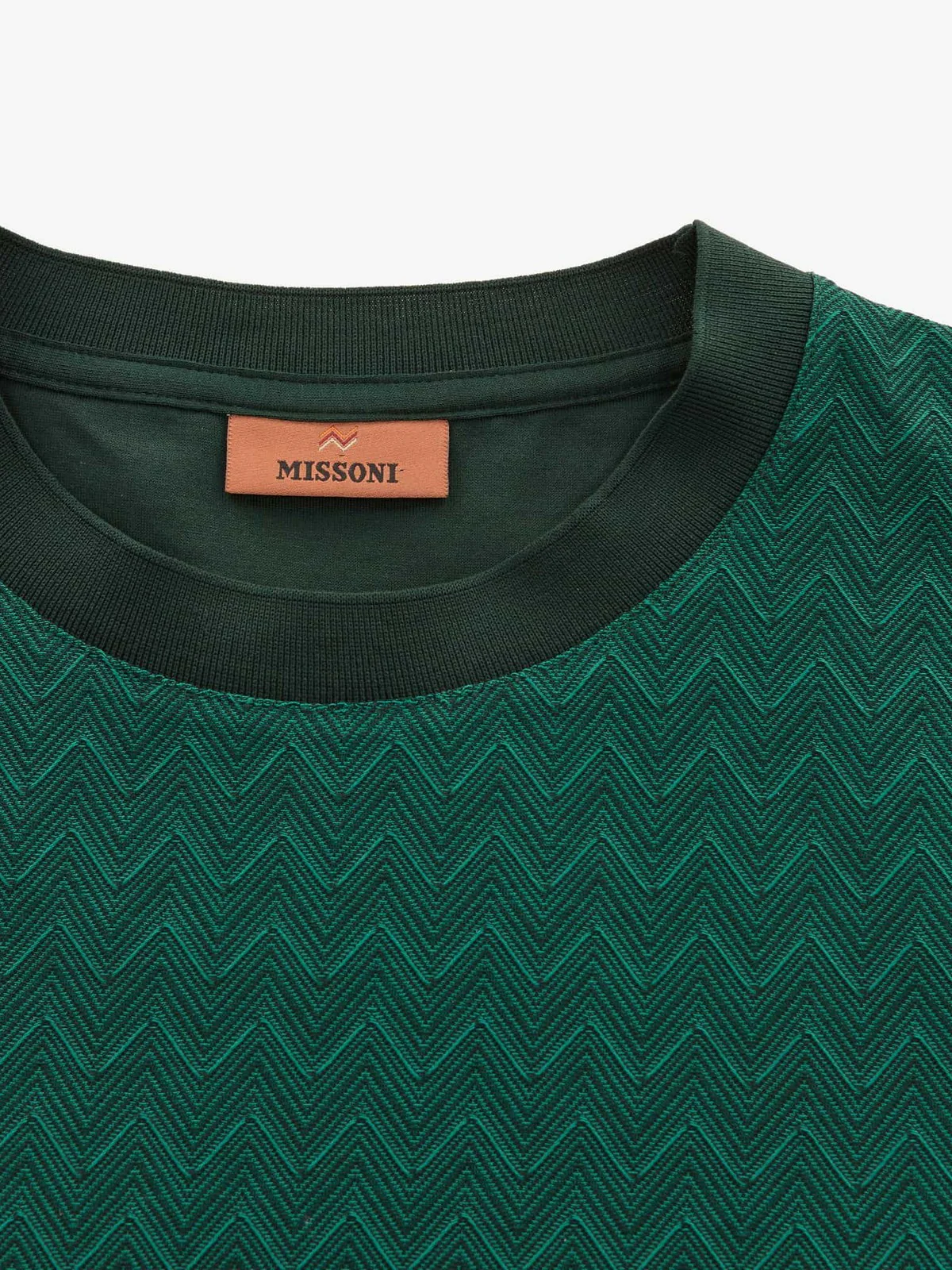 MISSONI T-shirt Uomo  US25SL09-BJ00LJ S6147 Verde - Image 4
