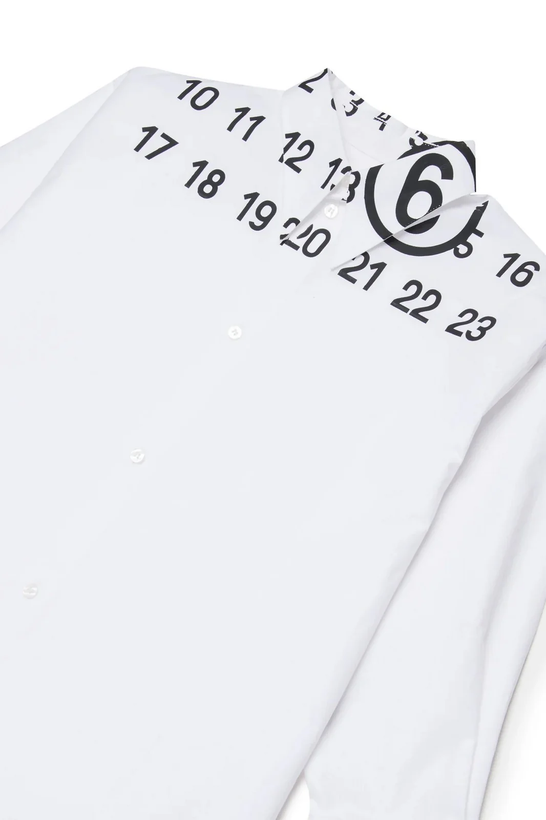 MM6 Abito Unisex bambino M60943 MM014 M6100 WHITE - Image 4