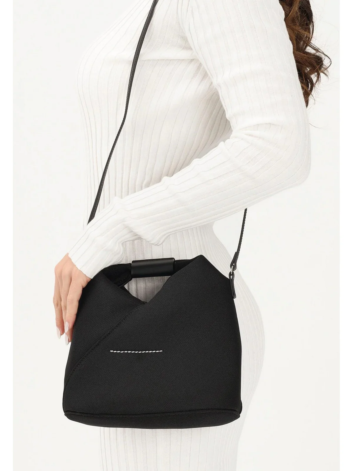 MM6 Borsa Unisex bambino  M60921 P6414 T8013 BLACK - Image 2