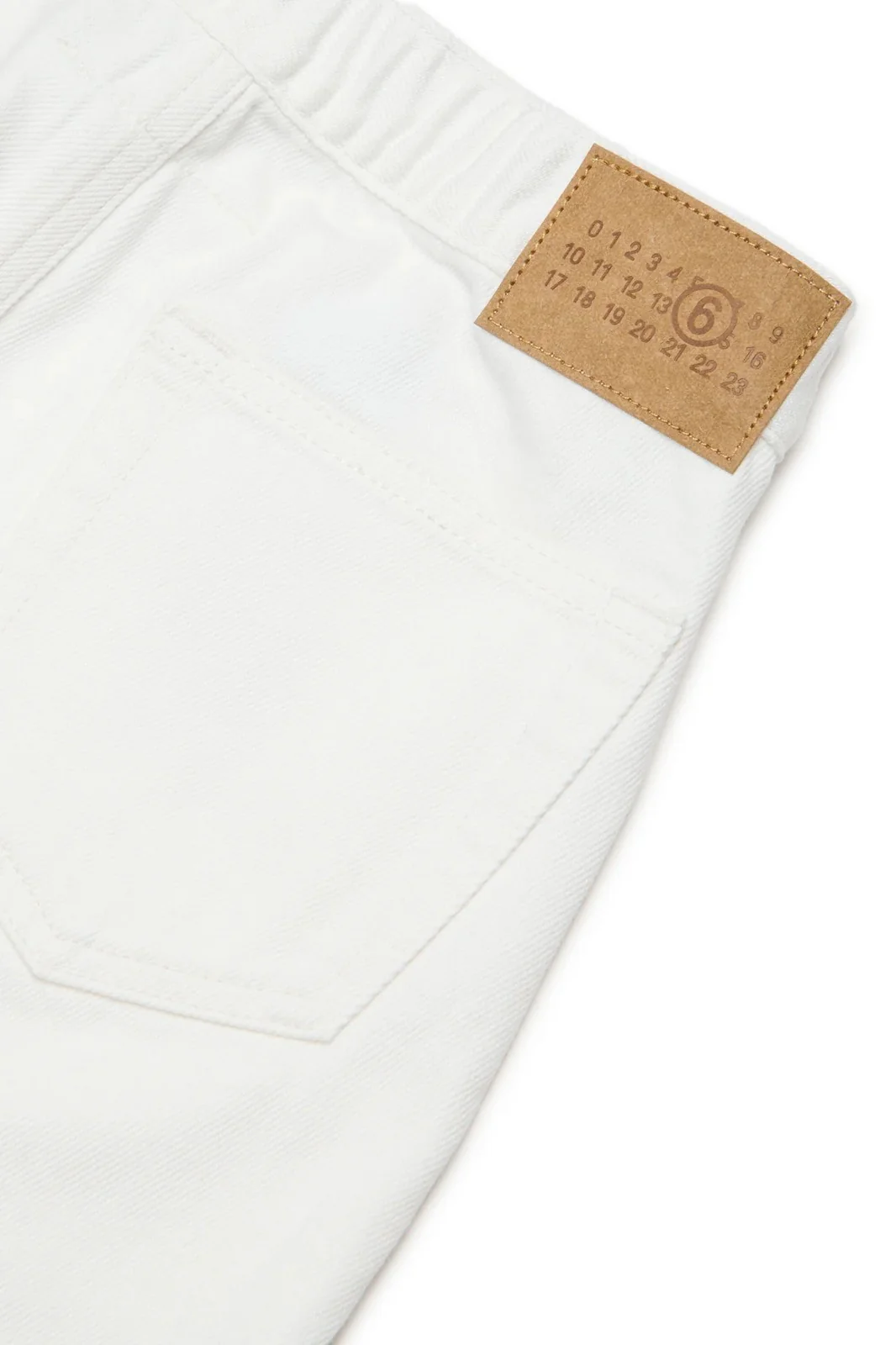 MM6 Jeans Unisex bambino M60053 MM06S M6101 off white - Image 3