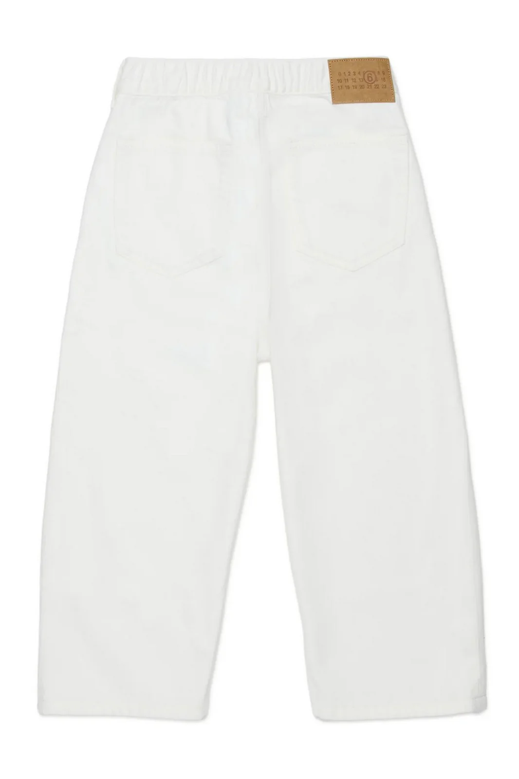 MM6 Jeans Unisex bambino M60053 MM06S M6101 off white - Image 4