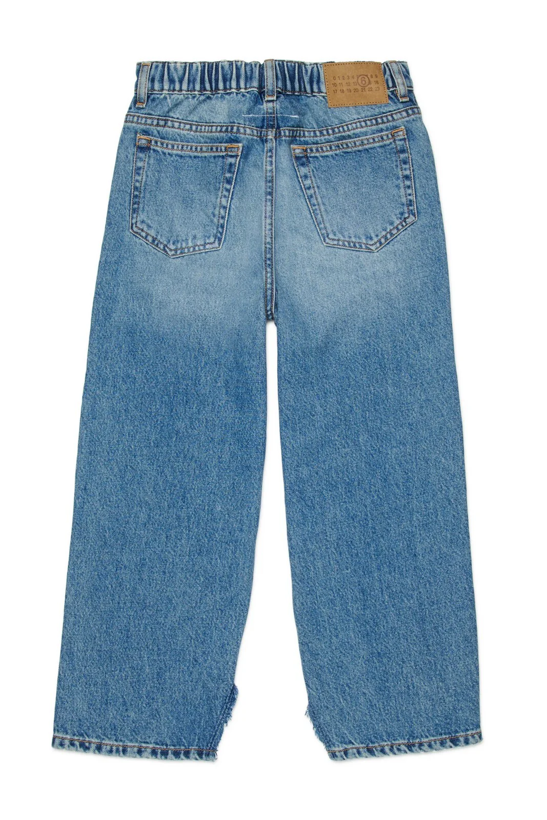 MM6 Jeans Unisex bambino  M60452 MM06V M601 BLUE DENIM - Image 2