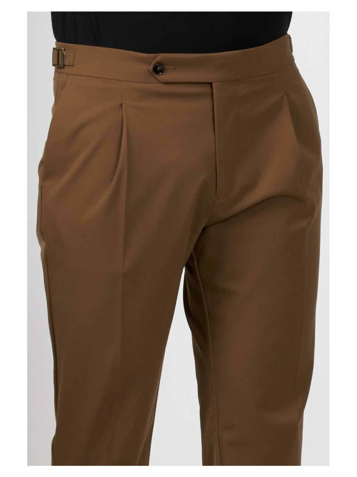 MONTECORE Pantalone Uomo S06MUP800-185 28 Marrone - Image 4