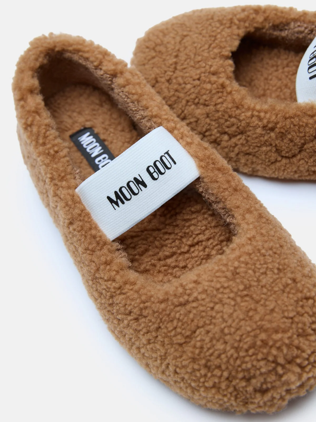 MOON BOOT Ballerina Donna MB SHEARLING BALLERINA 80D2400010-M008 COGNAC - Image 3