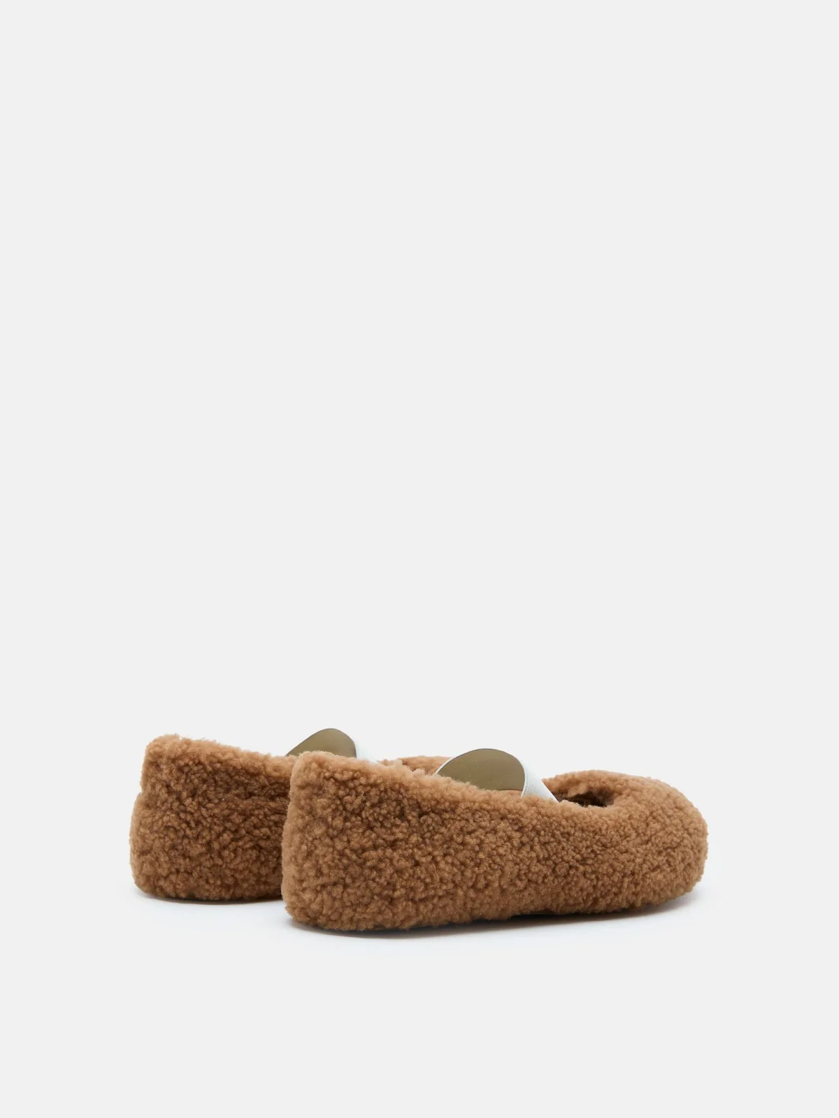 MOON BOOT Ballerina Donna MB SHEARLING BALLERINA 80D2400010-M008 COGNAC - Image 4