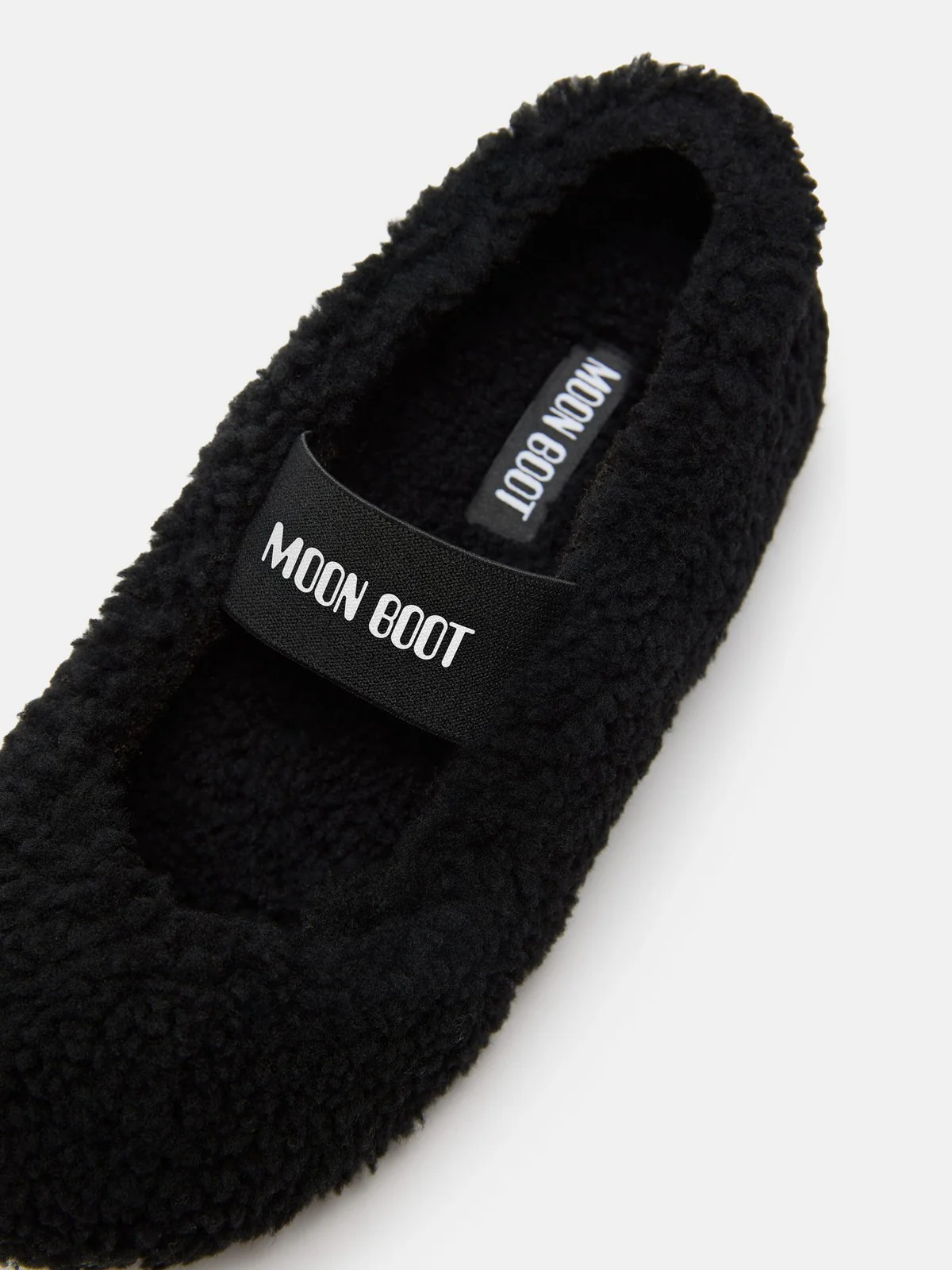 MOON BOOT Ballerina Donna MB SHEARLING BALLERINA 80D2400010-N001 BLACK - Image 3