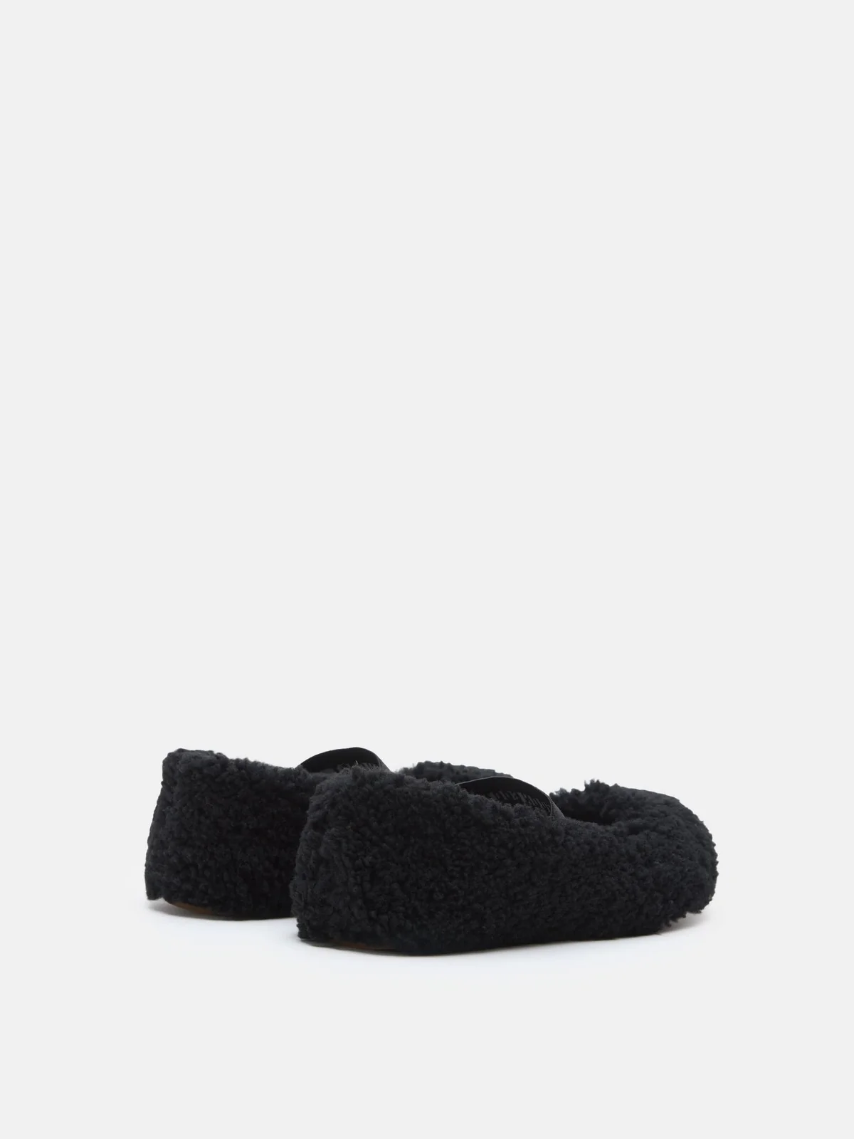 MOON BOOT Ballerina Donna MB SHEARLING BALLERINA 80D2400010-N001 BLACK - Image 4