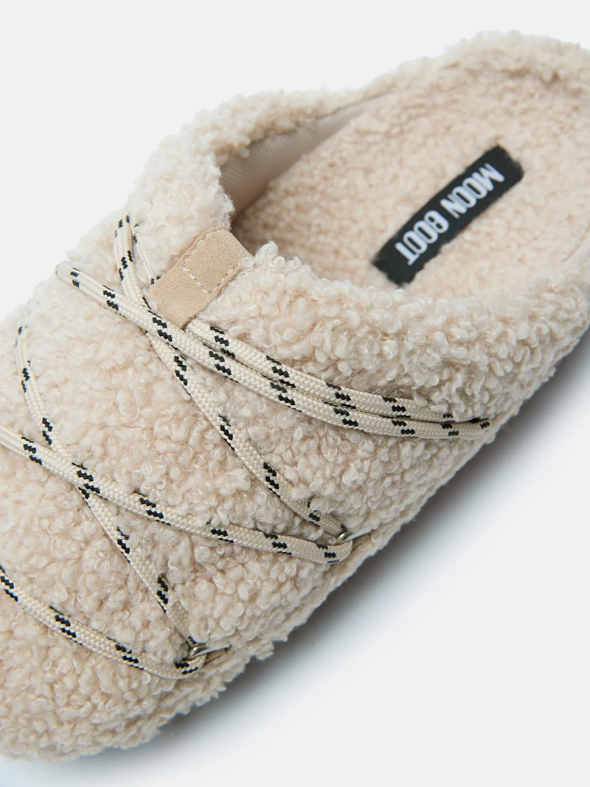 MOON BOOT Ciabatta Donna MB TEDDY SLIPPER 80D2410040-L026 SAND - Image 3
