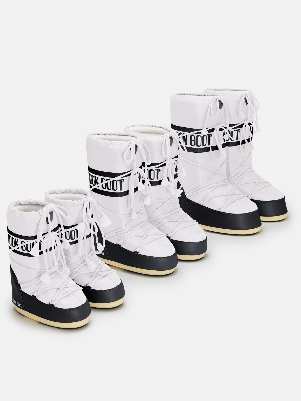 MOON BOOT Stivali e Stivaletti Donna  80D1400440-NA02 BLACK/WHITE - Image 2