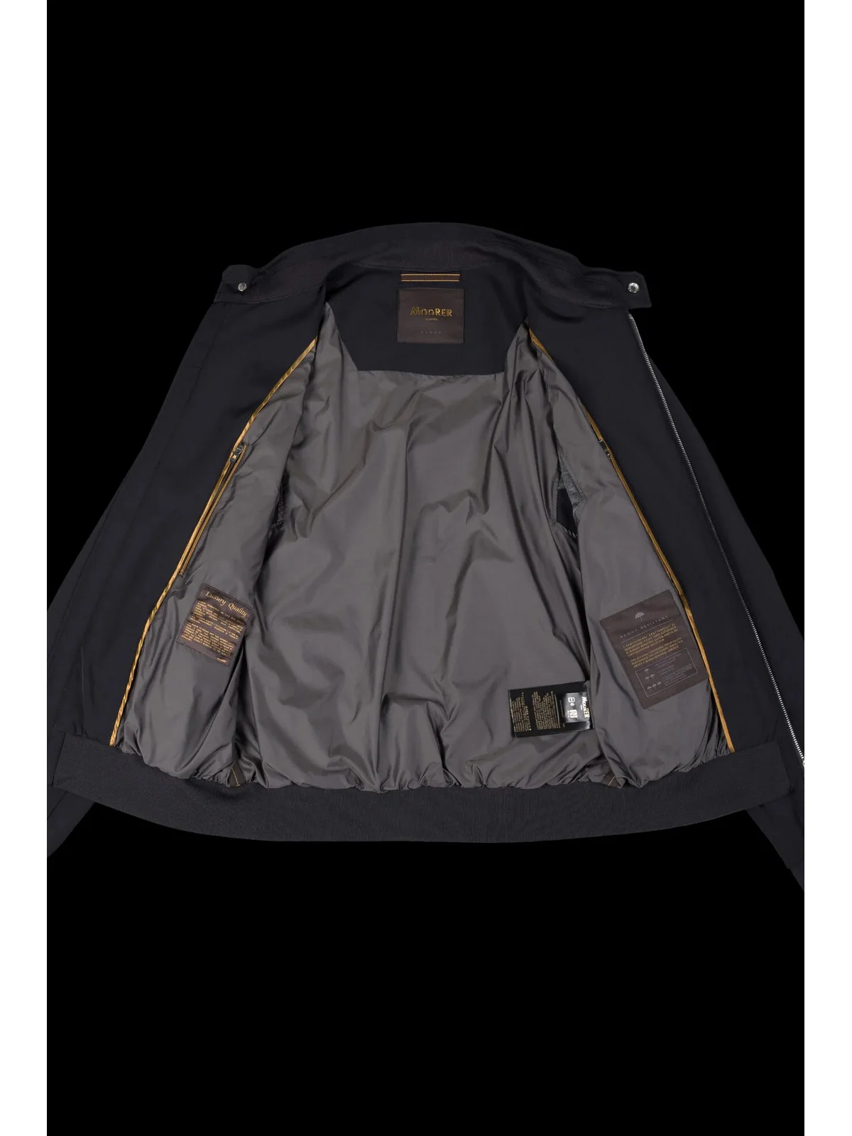 MOORER Giubbino Uomo ALBERTI-KN MOUBO100001 TEPA009 U0402 DARK BLUE - Image 4